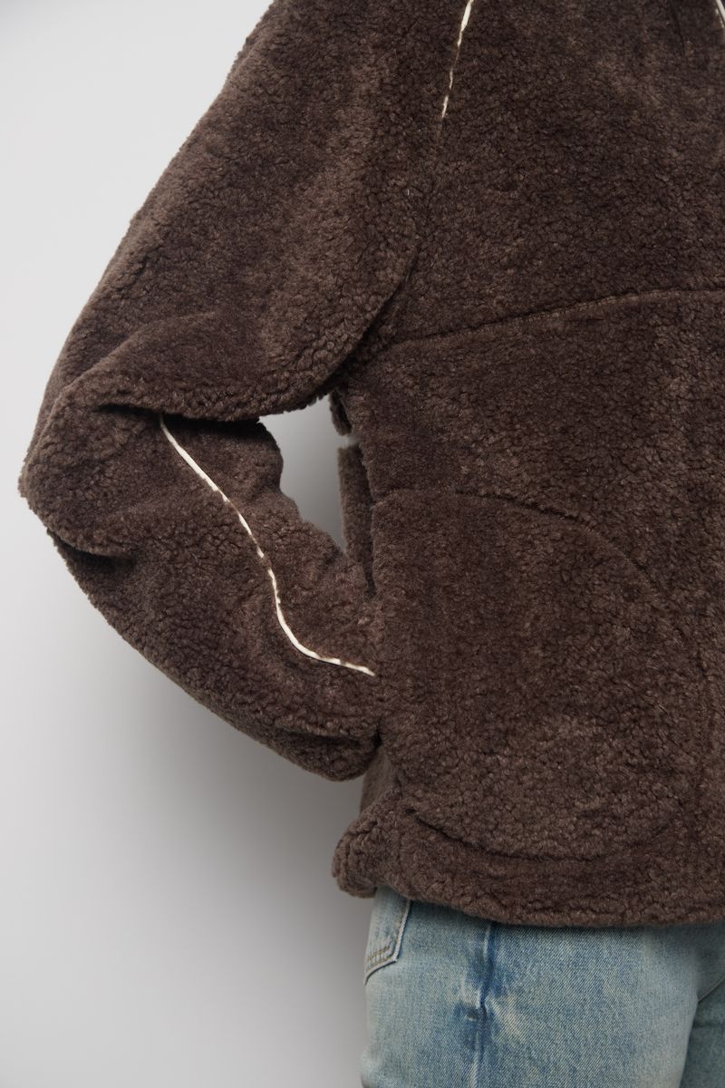 Kuwalla Leatherline Sherpa Half-zip