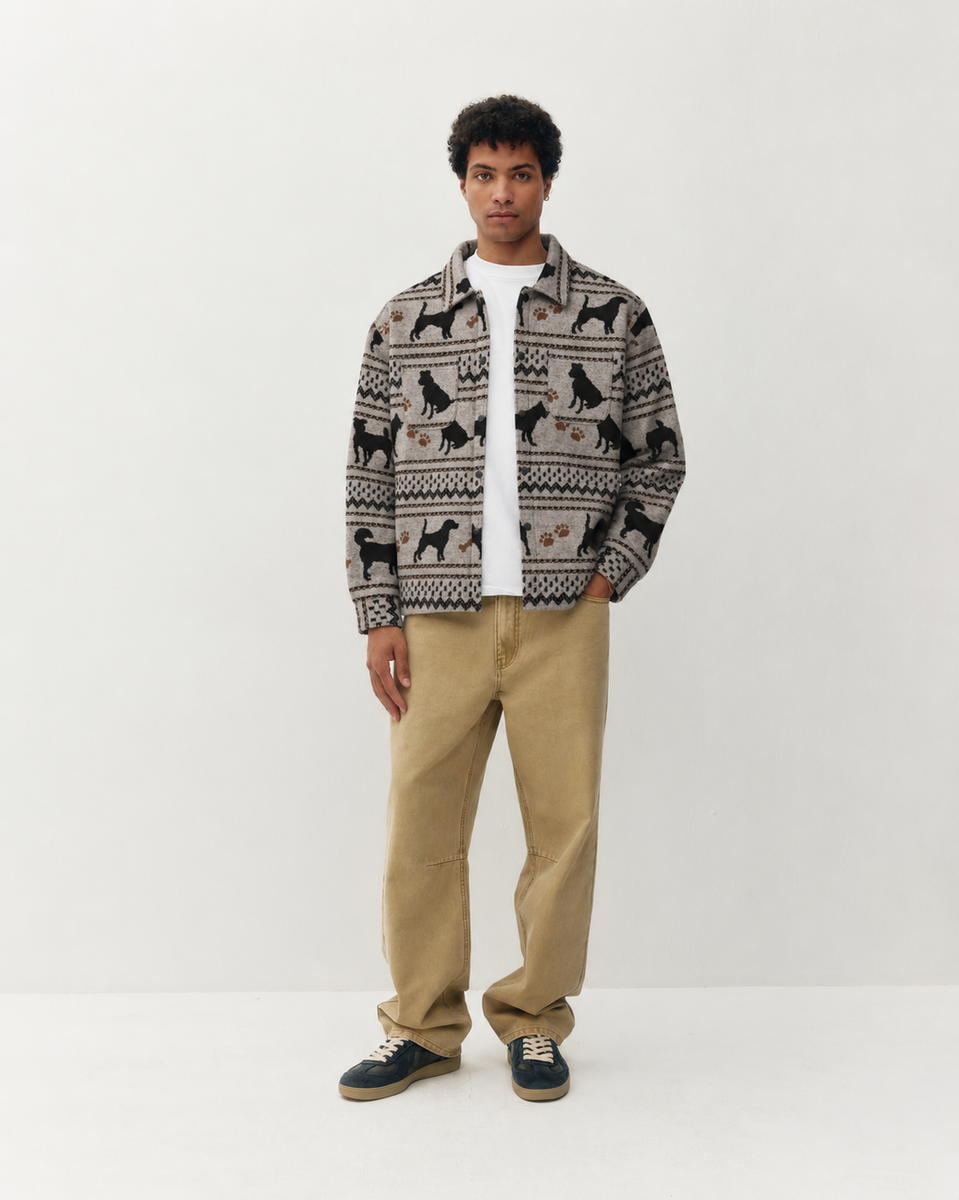 Kuwalla Dog Lovers Shacket