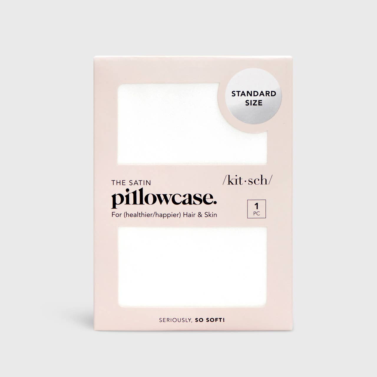 Kitsch Satin Pillowcase Ivory