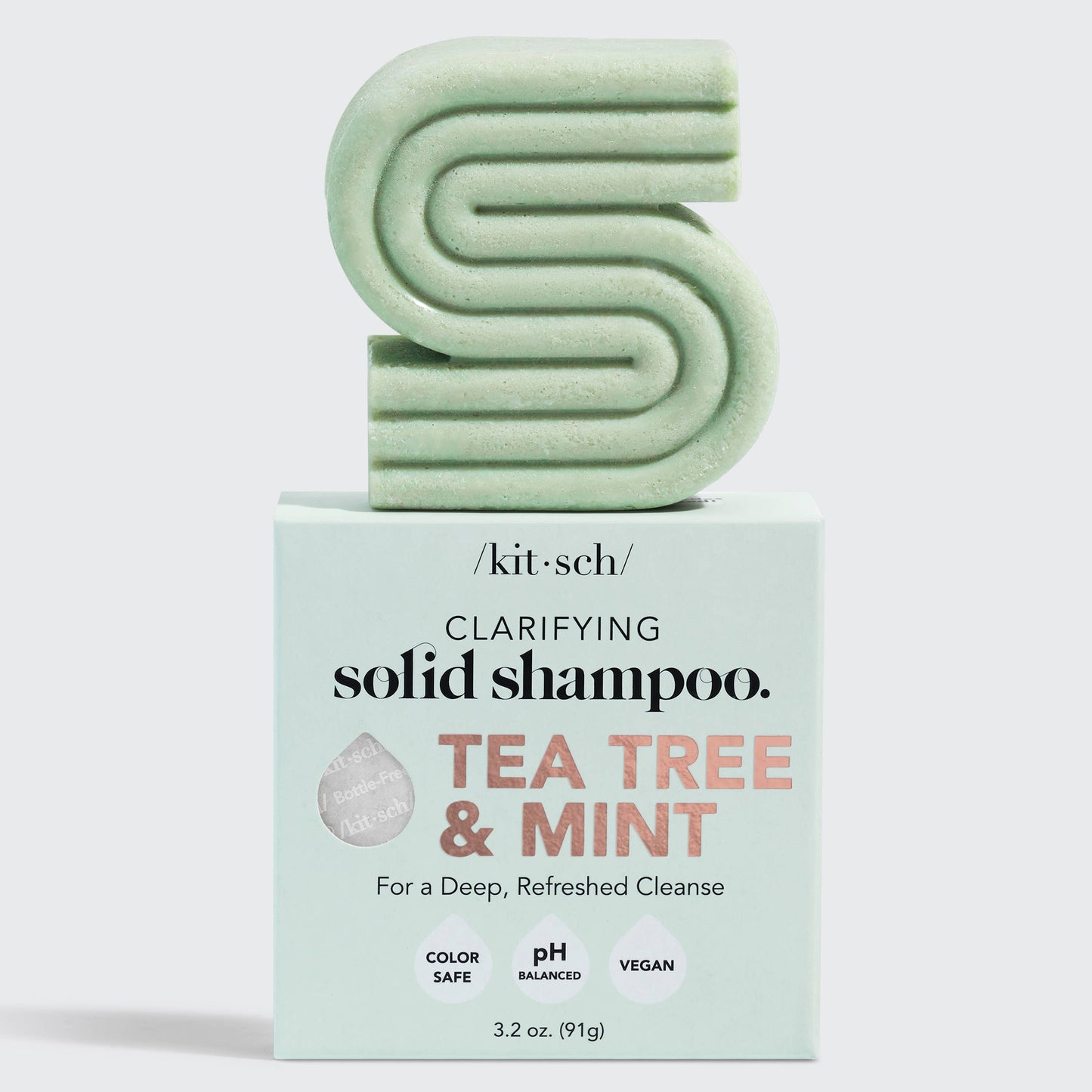 Kitsch Tea Tree + Mint Clarifying Shampoo Bar
