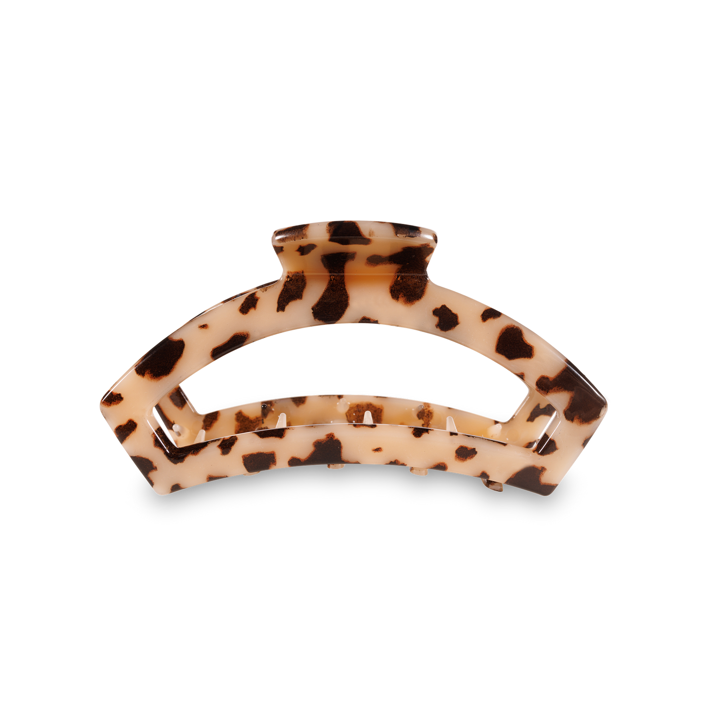 Teleties Open Hair Clip Medium Blonde Tortoise