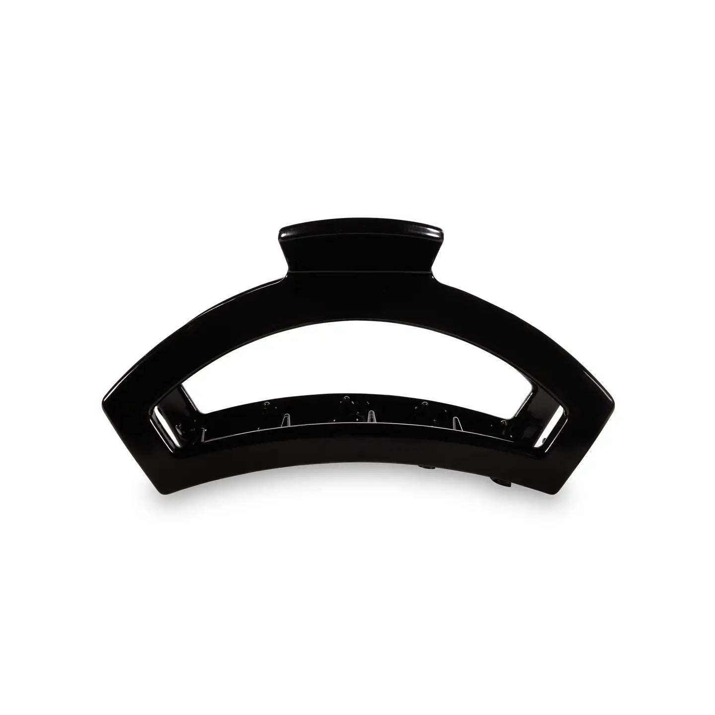 Teleties Open Hair Clip | Medium | Jet Black
