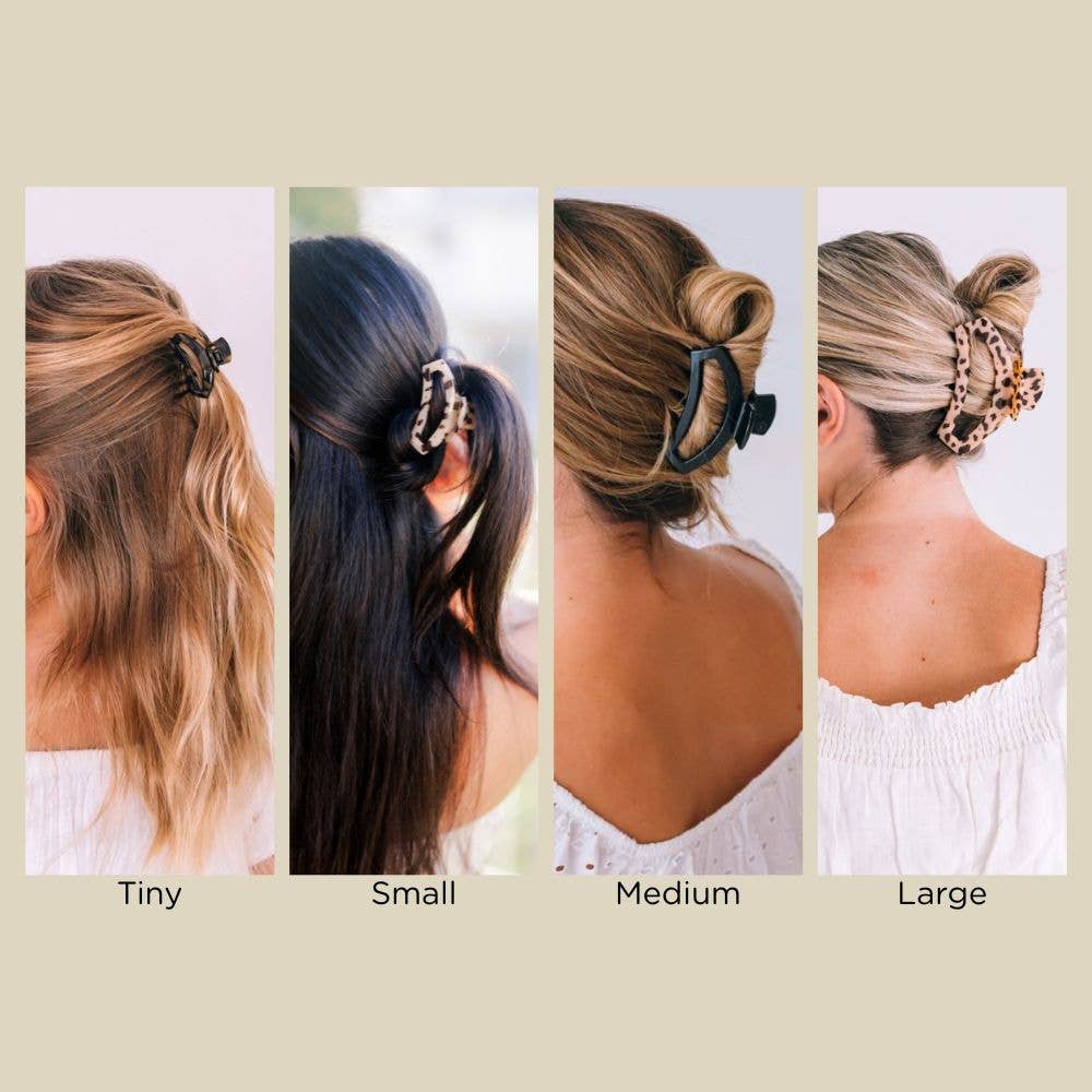 Open | Almond Beige | Small Hair Clip