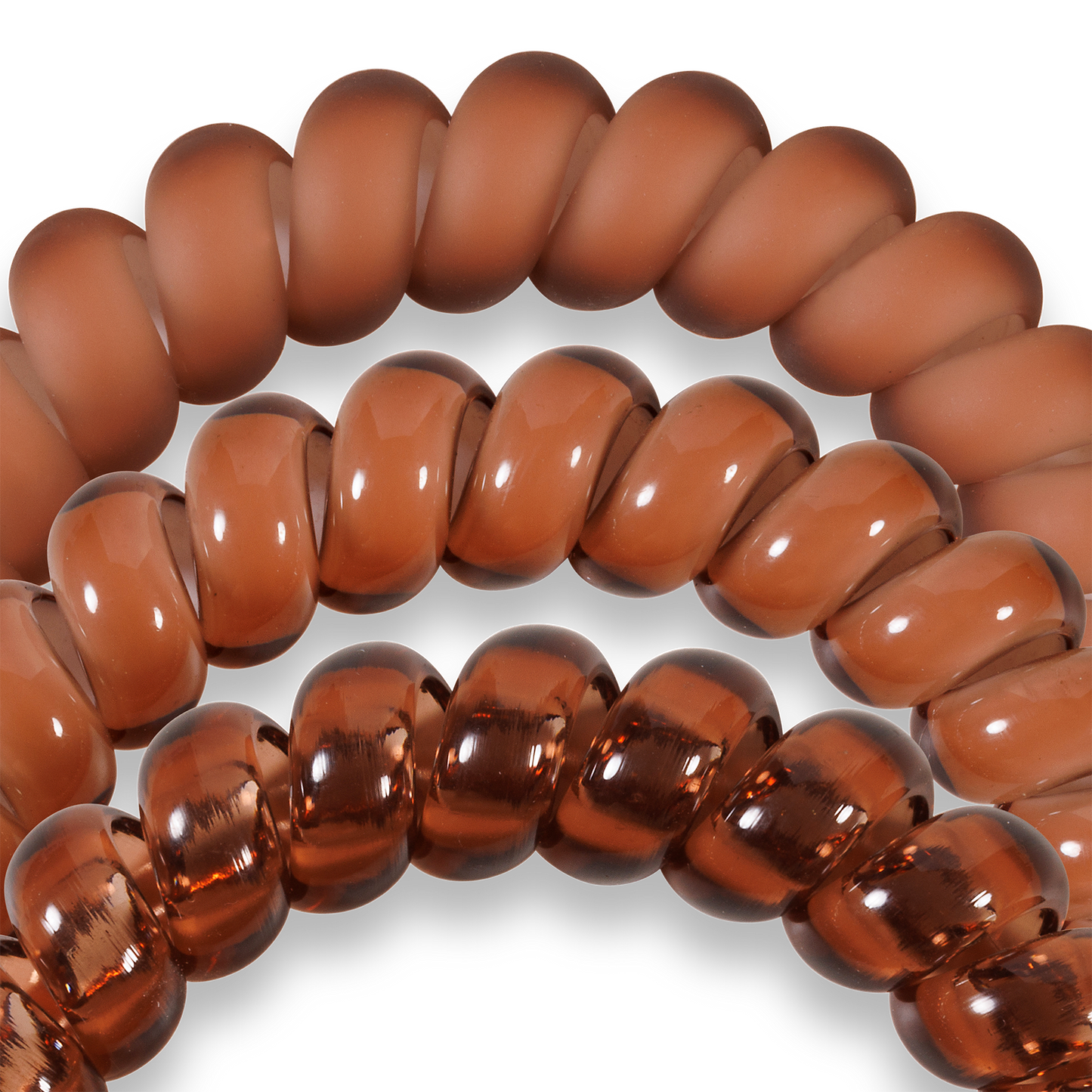 Sprial Hair Coils | Large | Mocha Mousse