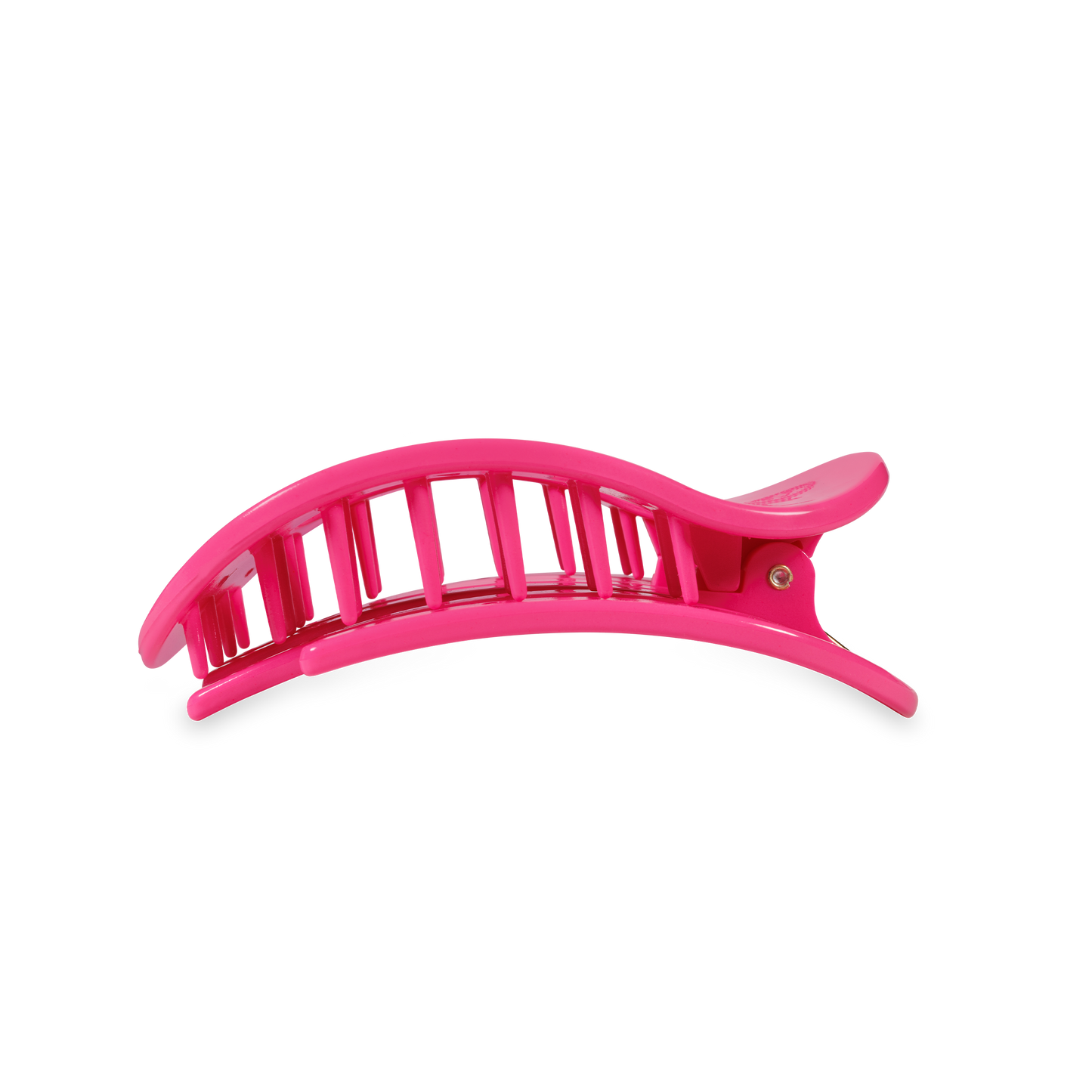 Teleties Flat Round Hair Clip Medium Tropical Punch