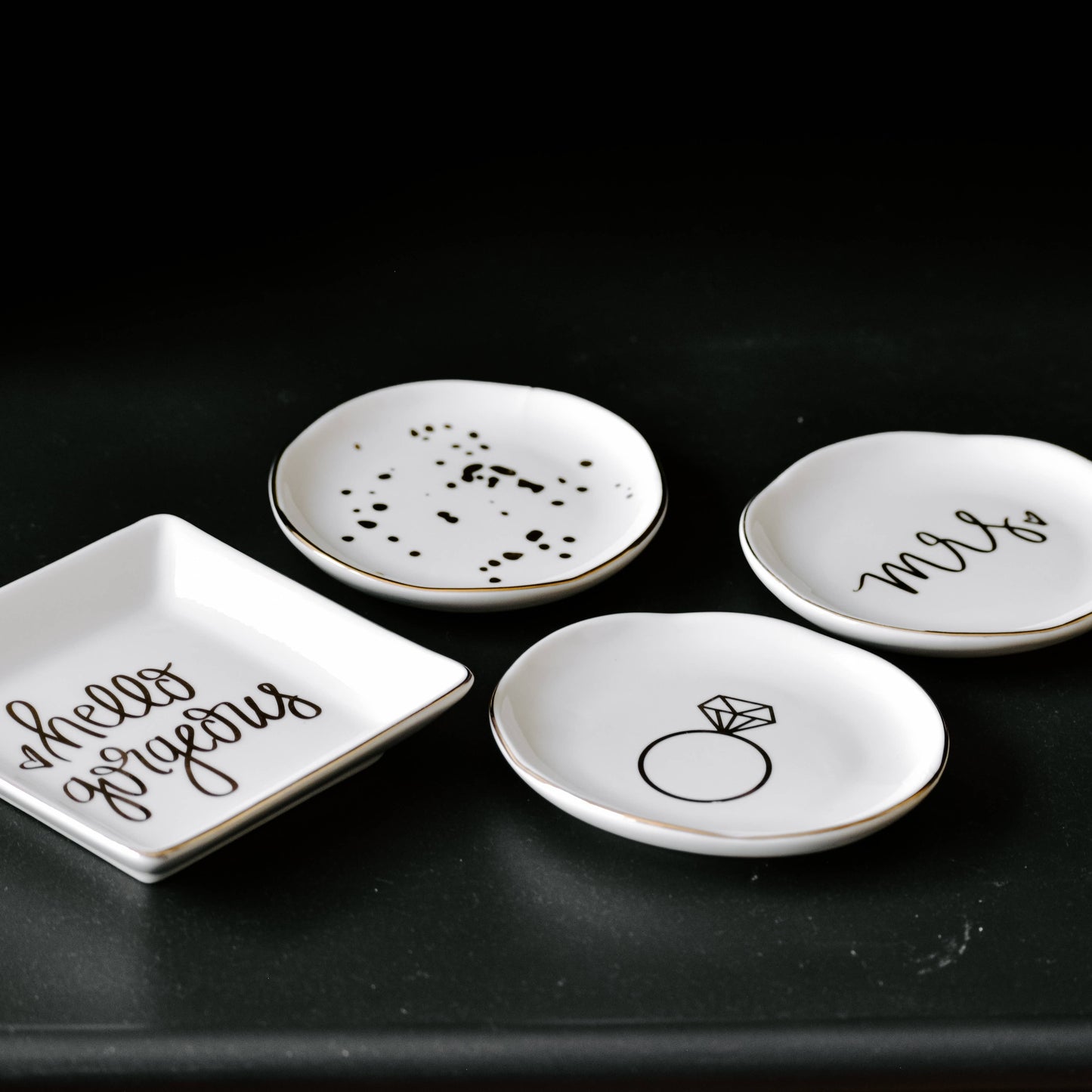 Sweet Water Decor Engagement Ring Jewelry Dish