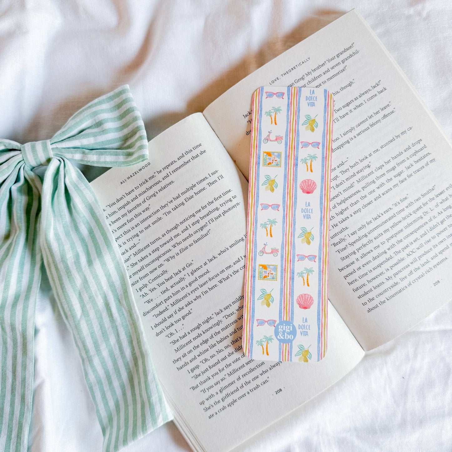 La Dolce Vita Bookmark: No