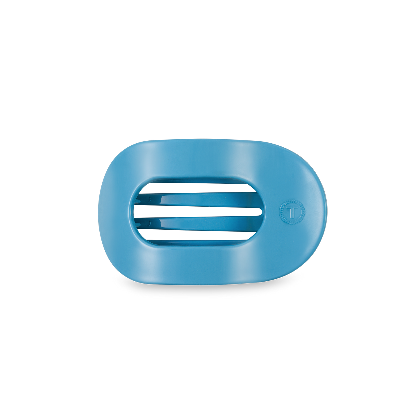 Teleties Flat Round Hair Clip Small Summer Sky