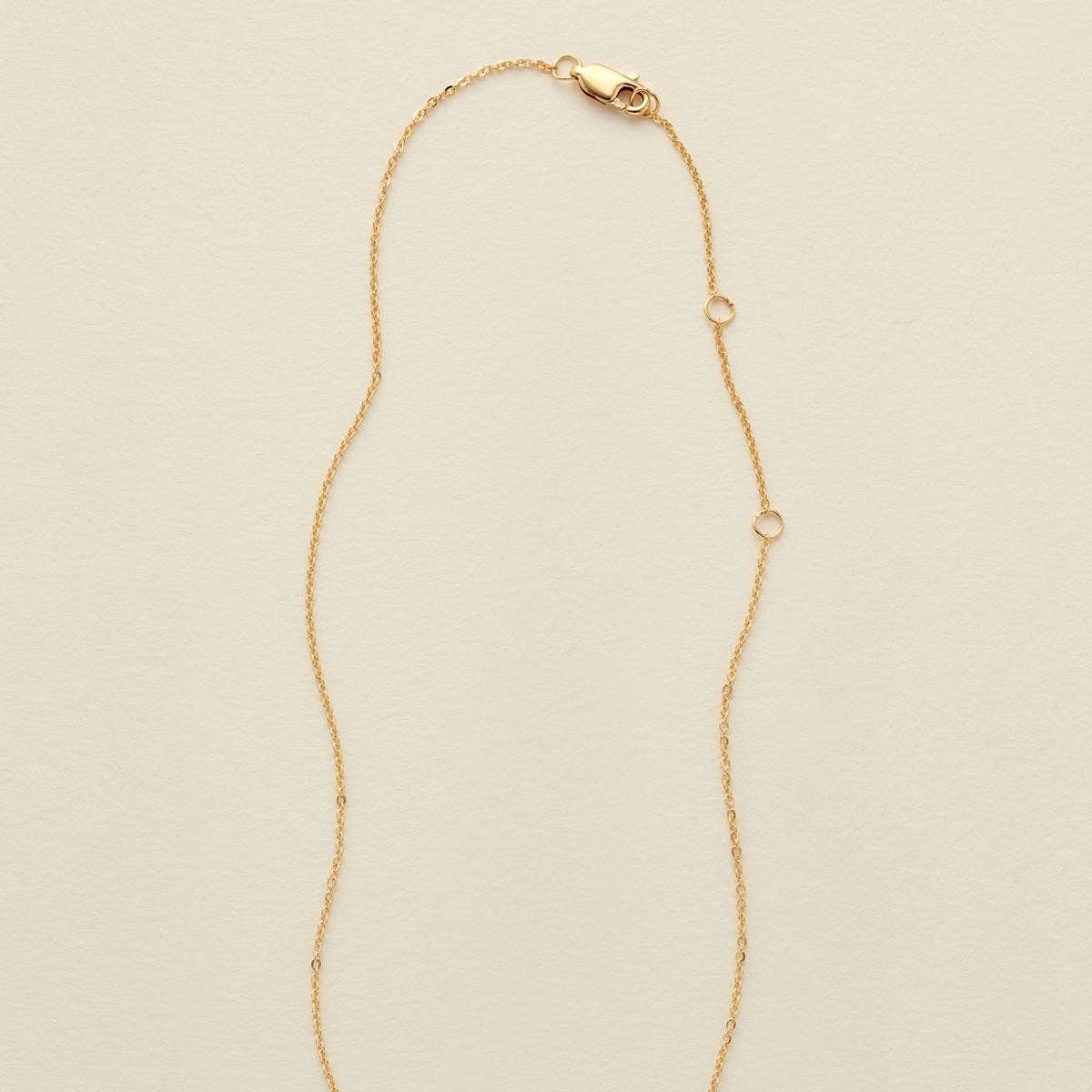 Made By Mary Mini Mama Zola Disc Necklace