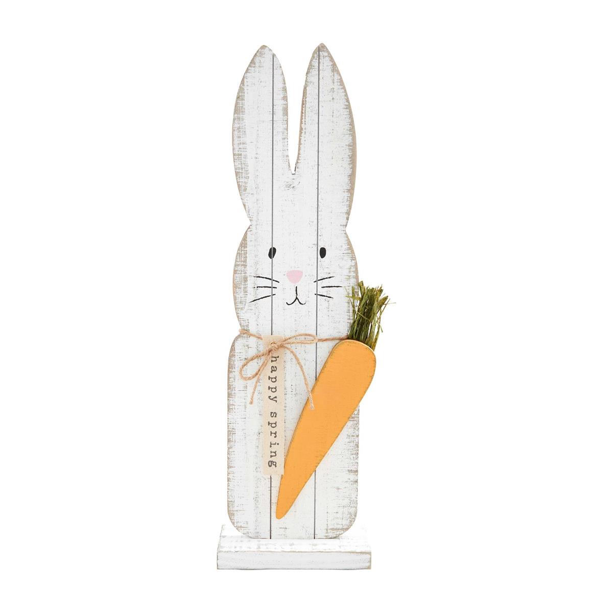 Mudpie Large Planked Bunny Sitter