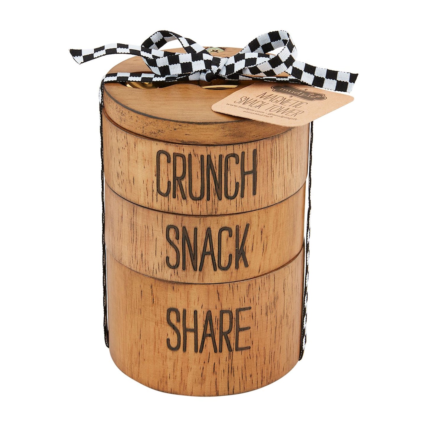 Mudpie Stacked Magnetic Snack Tower