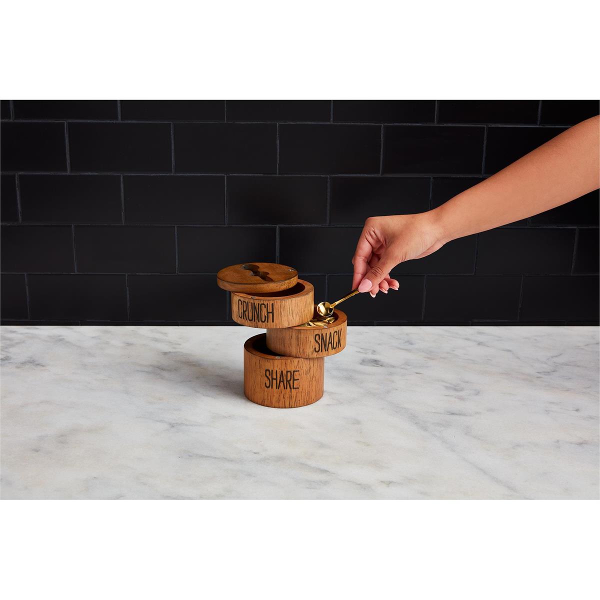 Mudpie Stacked Magnetic Snack Tower