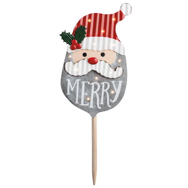 Mudpie Christmas Light Up Yard Stake