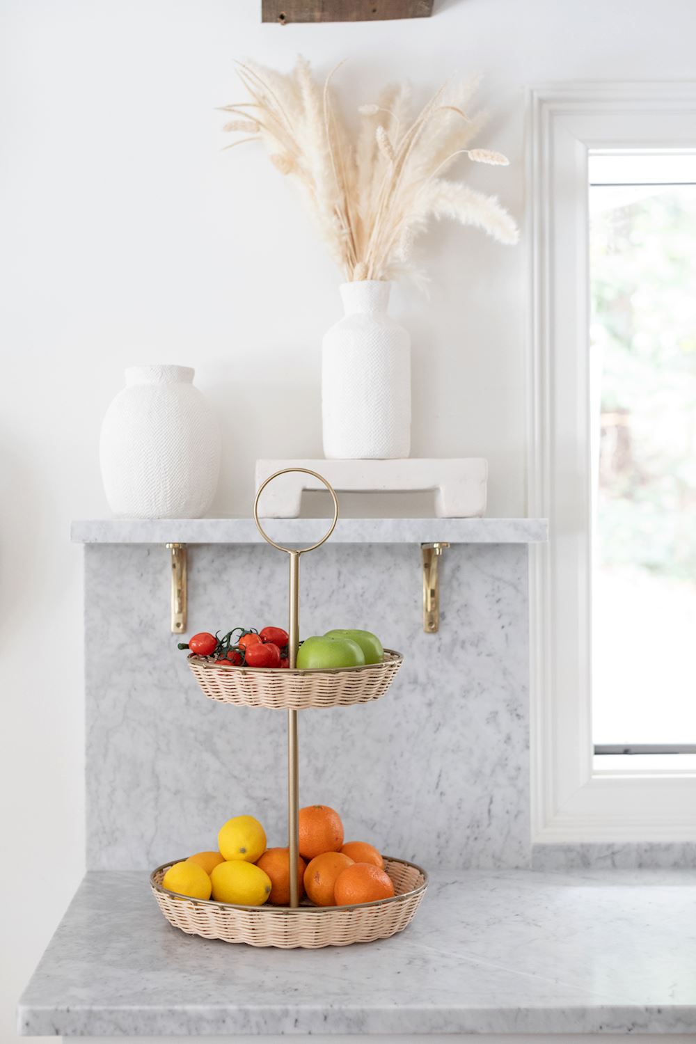 Mudpie Tall Pressed Textured Vase