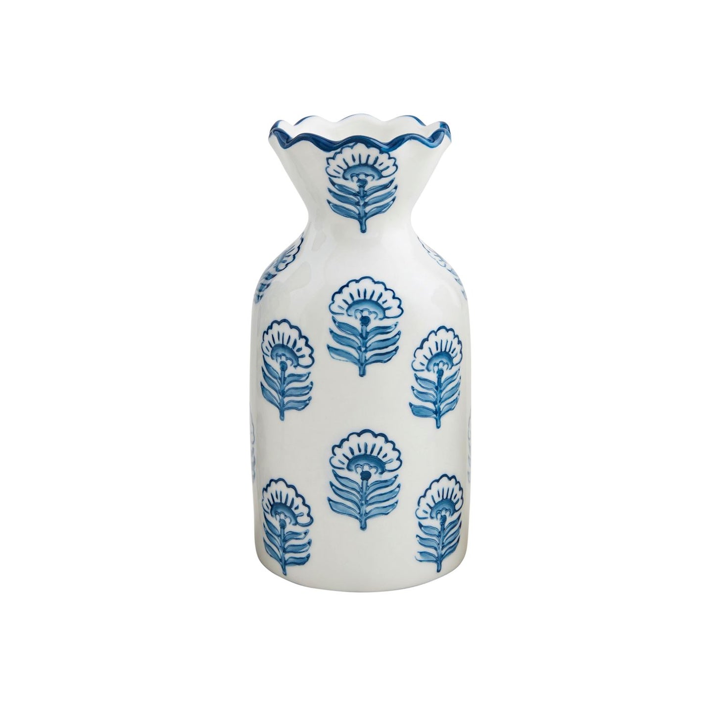 Mudpie Buti Block Print Bud Vase