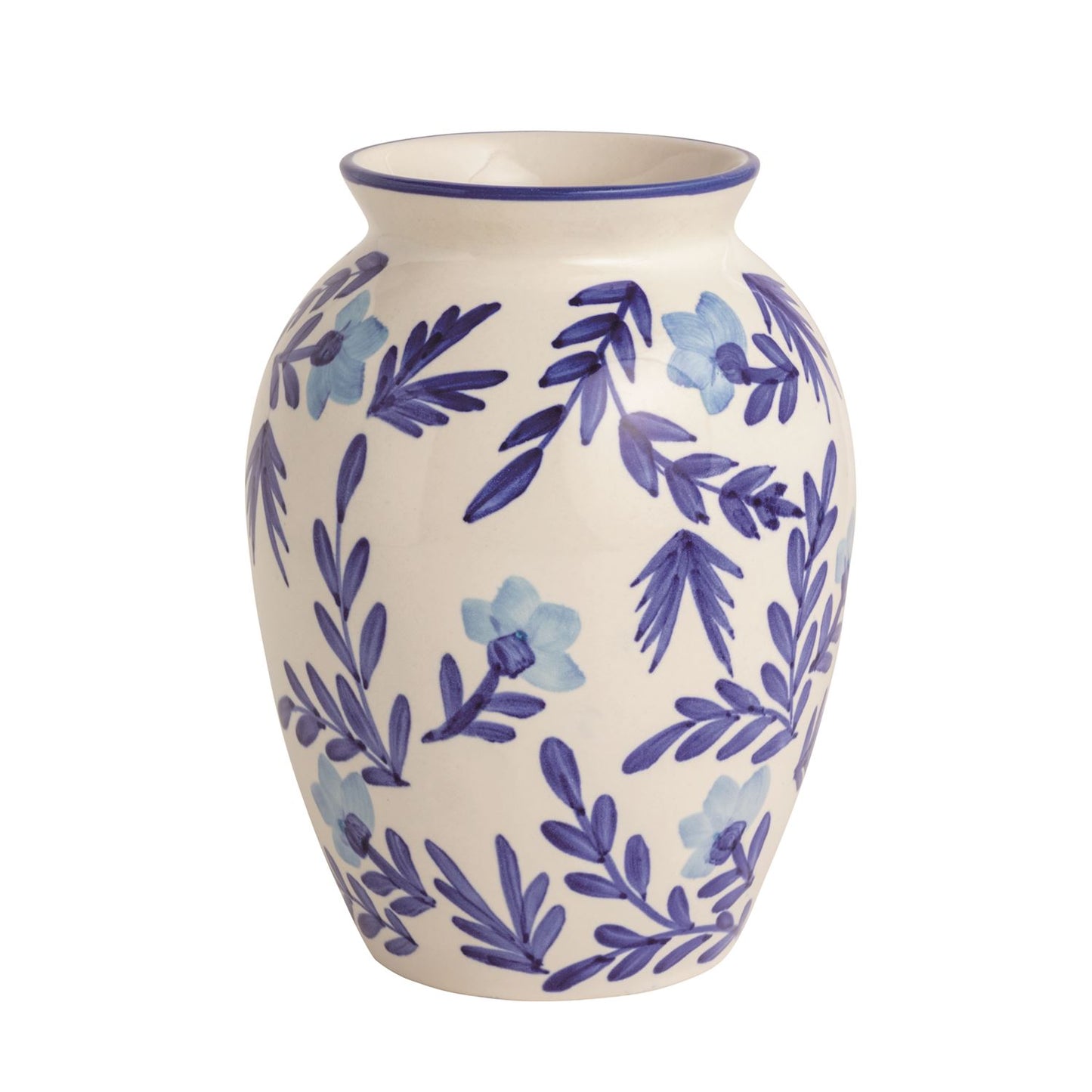 Mudpie Blue Vine Medium Vase