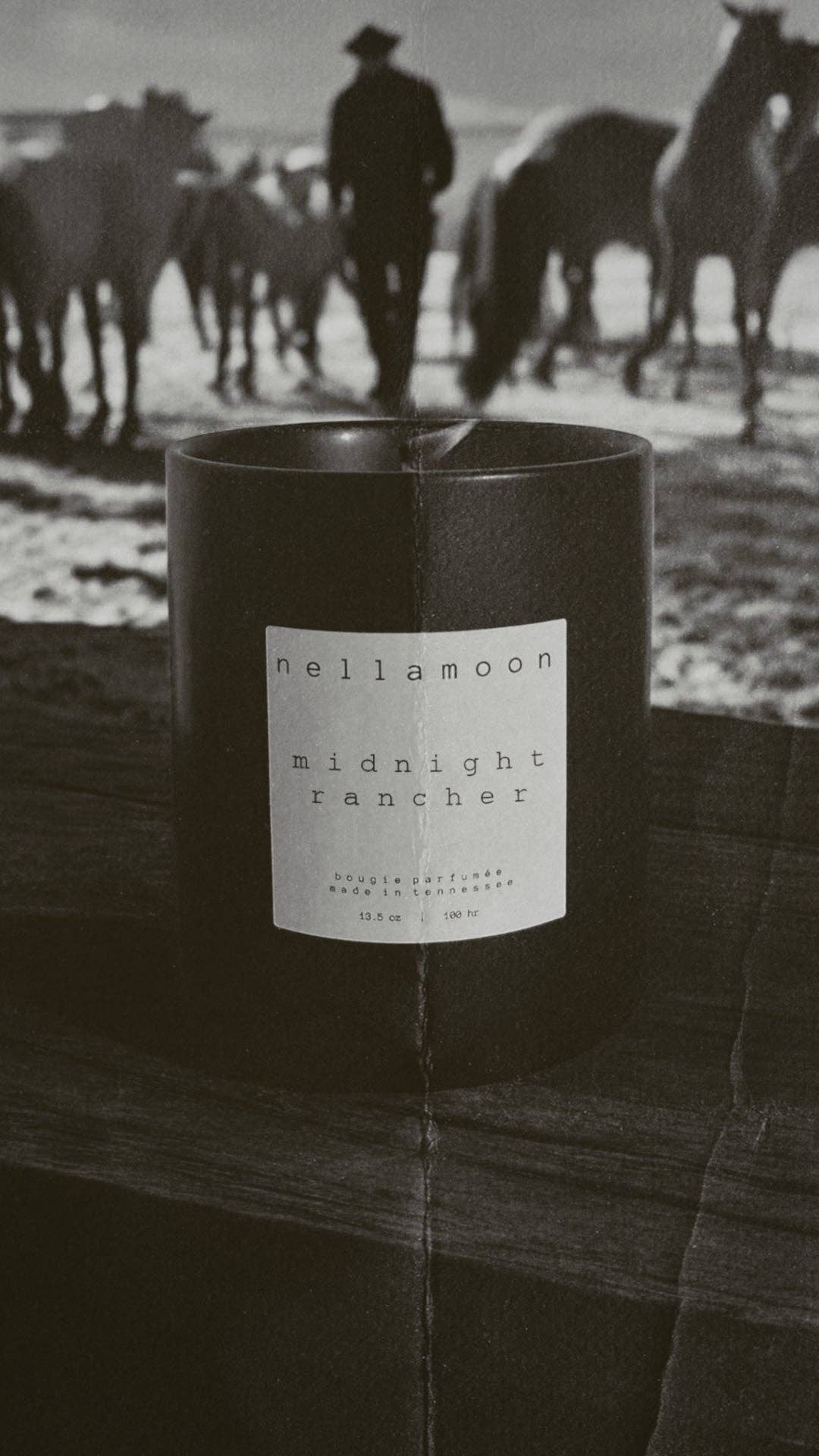 Nellamoon Midnight Rancher Boyfriend Candle