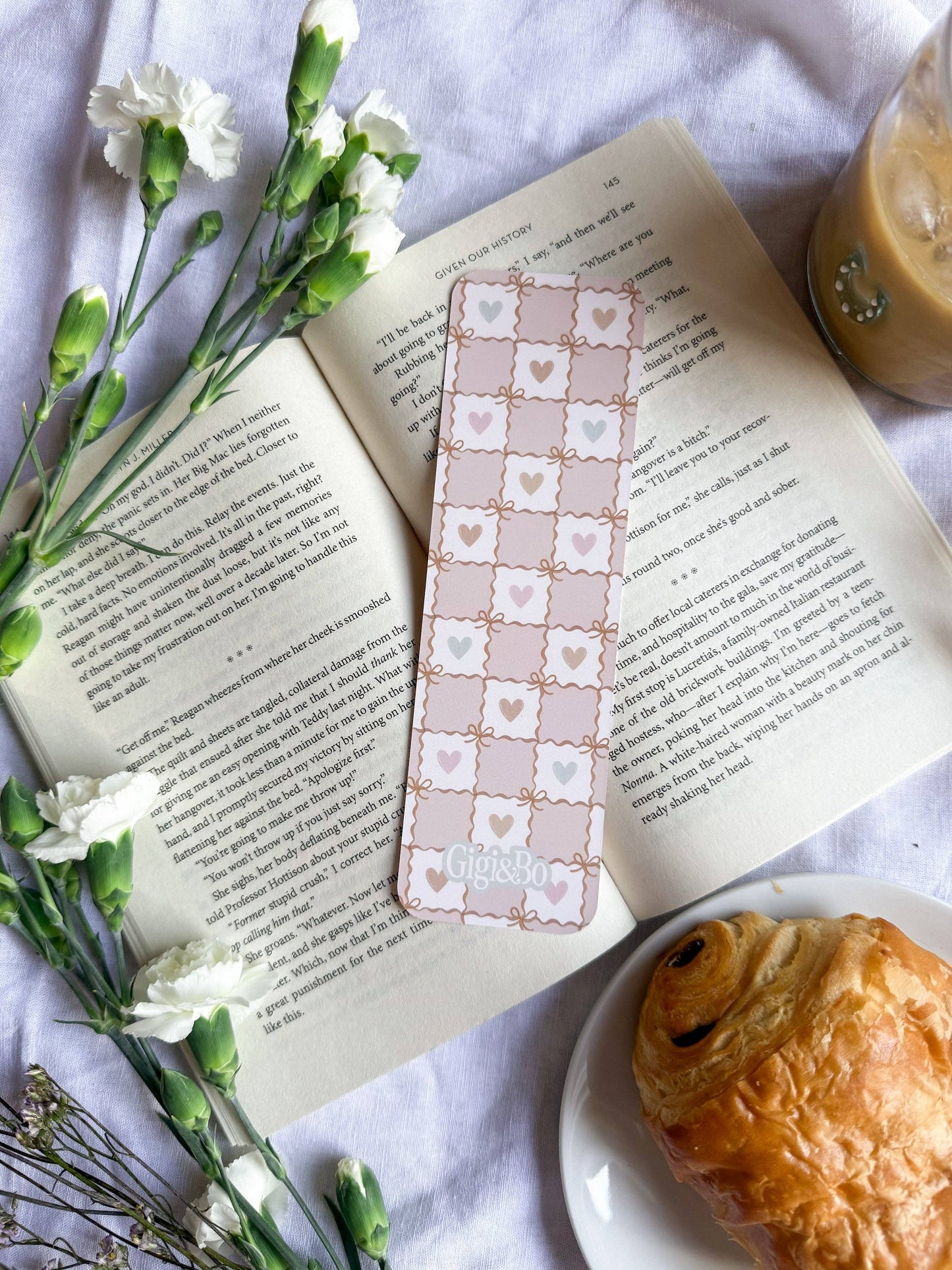 Stitched With Love Bookmark: No