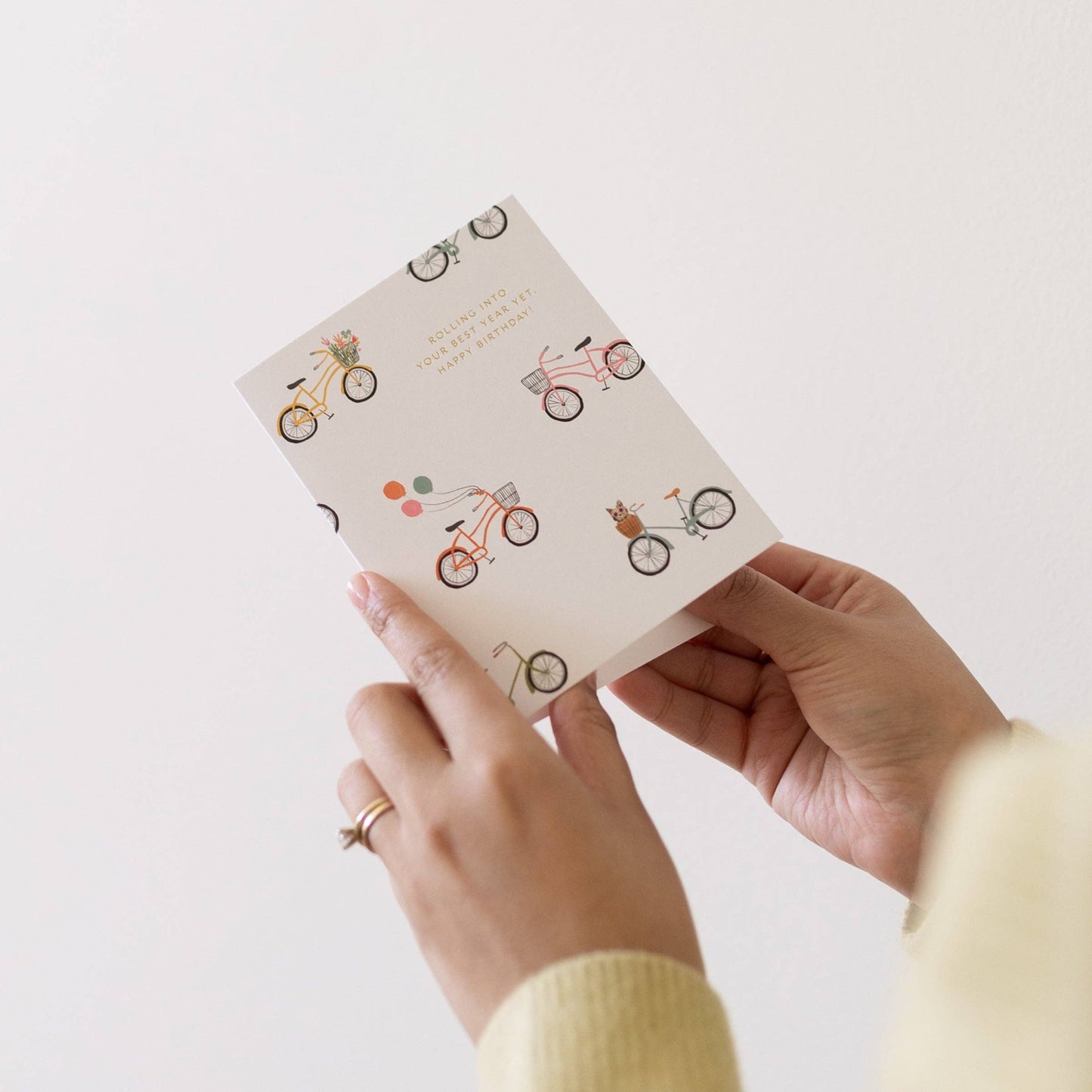 Bike Birthday Greeting Card