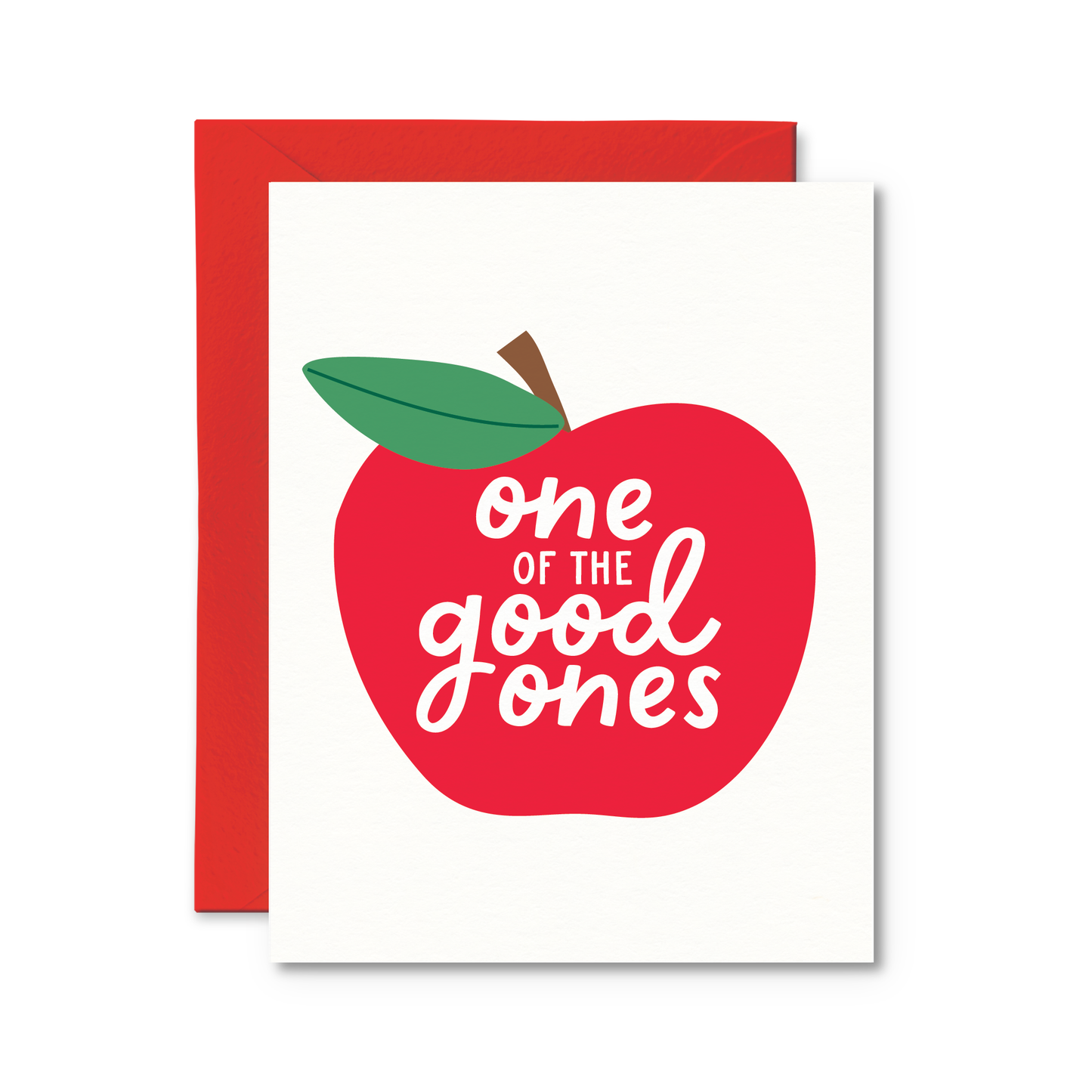 One Of The Good Ones Teacher Card