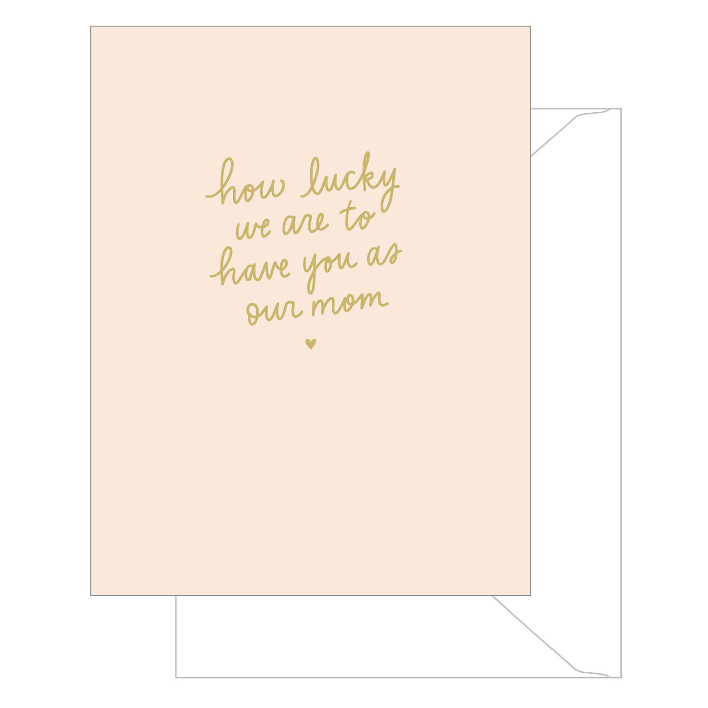 How Lucky We Are Card