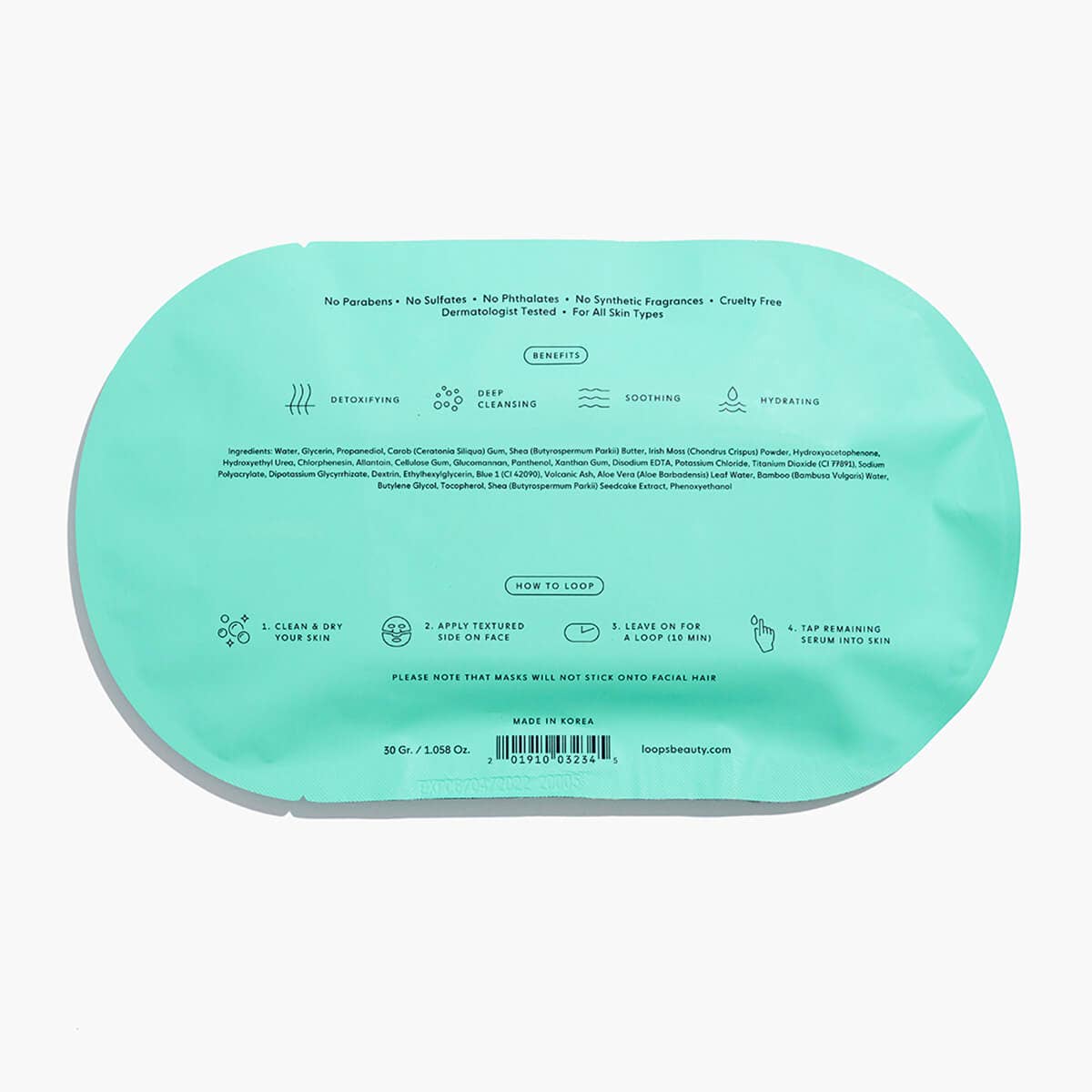Loops Clean Slate Single Mask