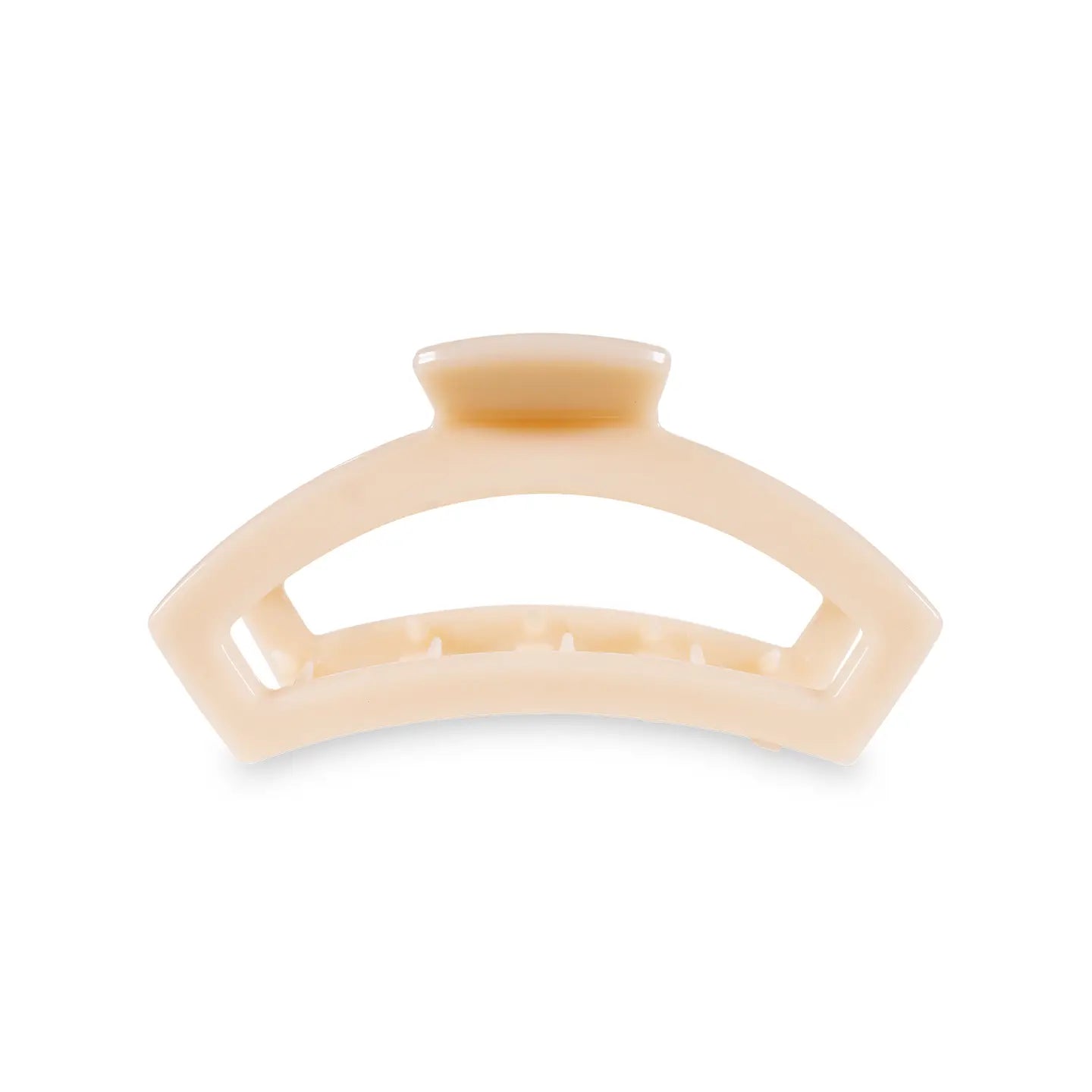 Teleties Open Hair Clip | Medium| Almond