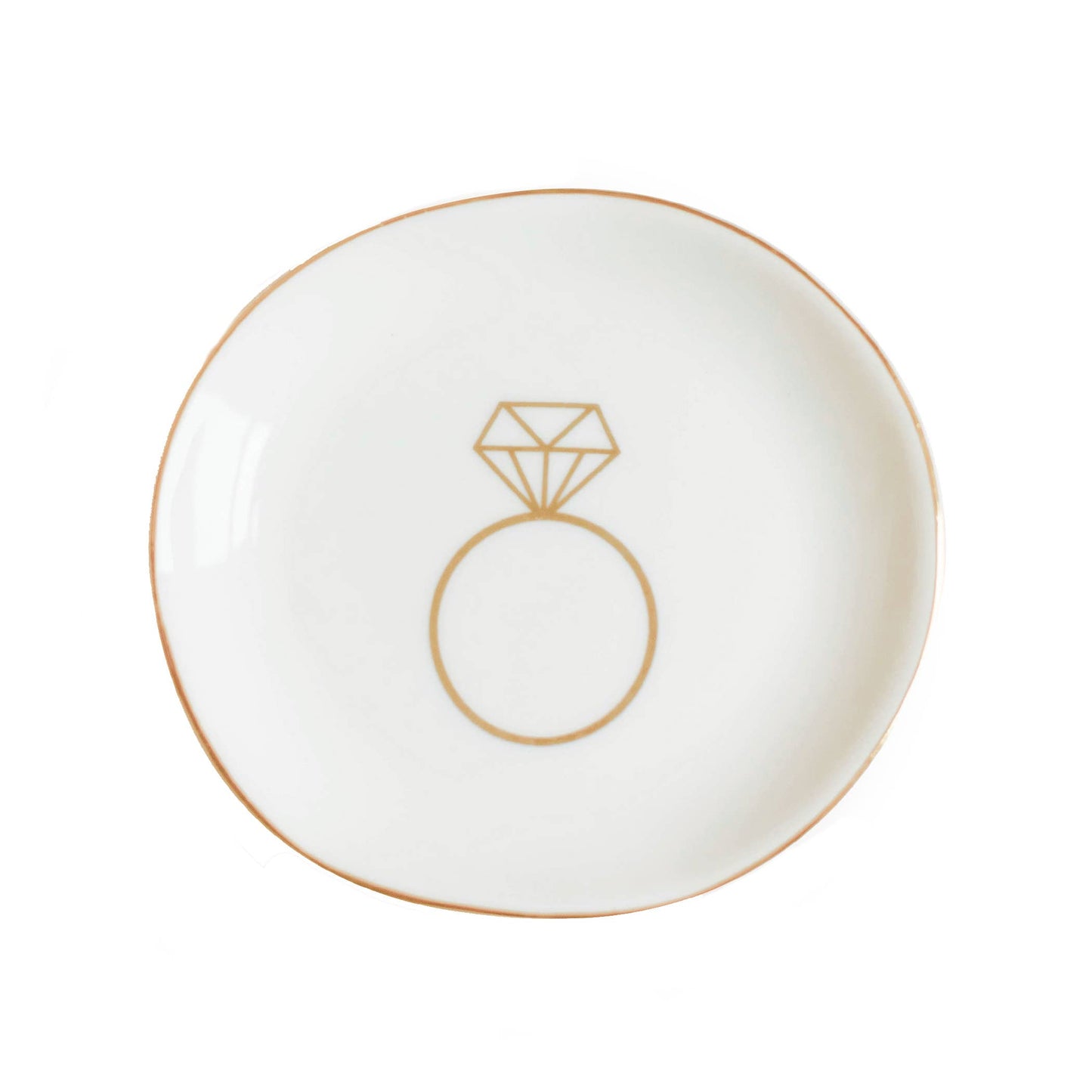 Sweet Water Decor Engagement Ring Jewelry Dish