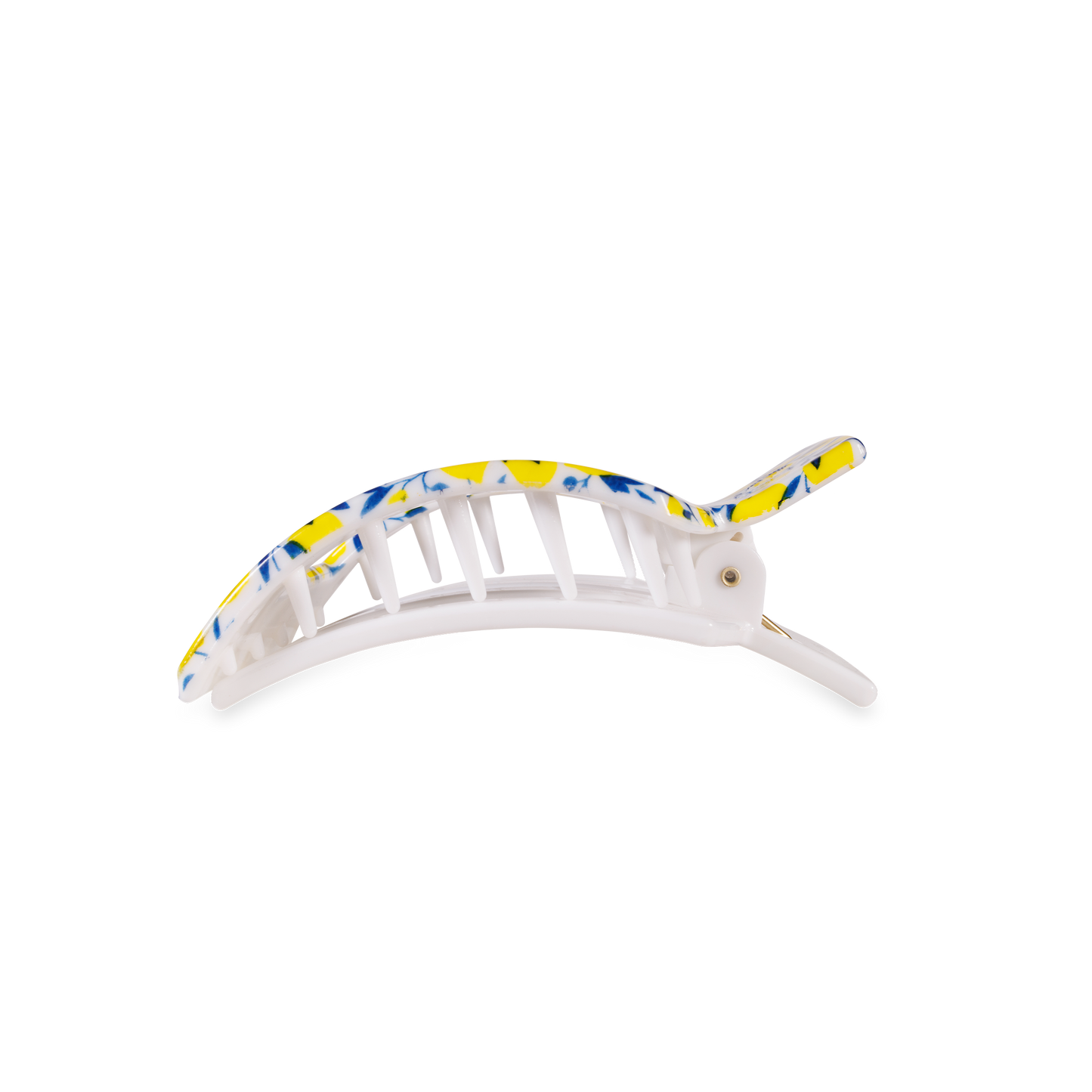 Flat Square Hair Clip | Medium | Limoncello