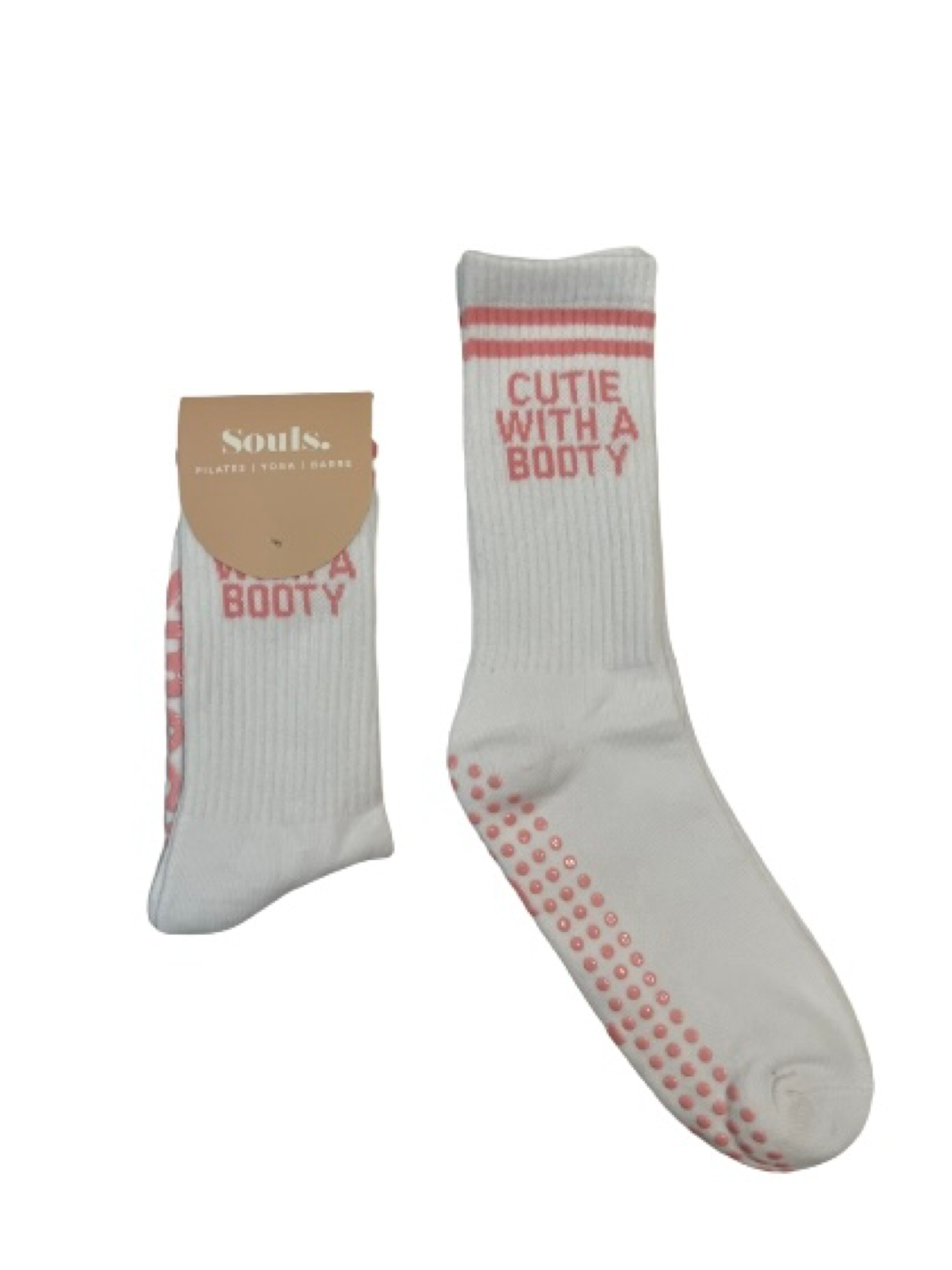 Souls. Cutie With a Booty Grip Socks