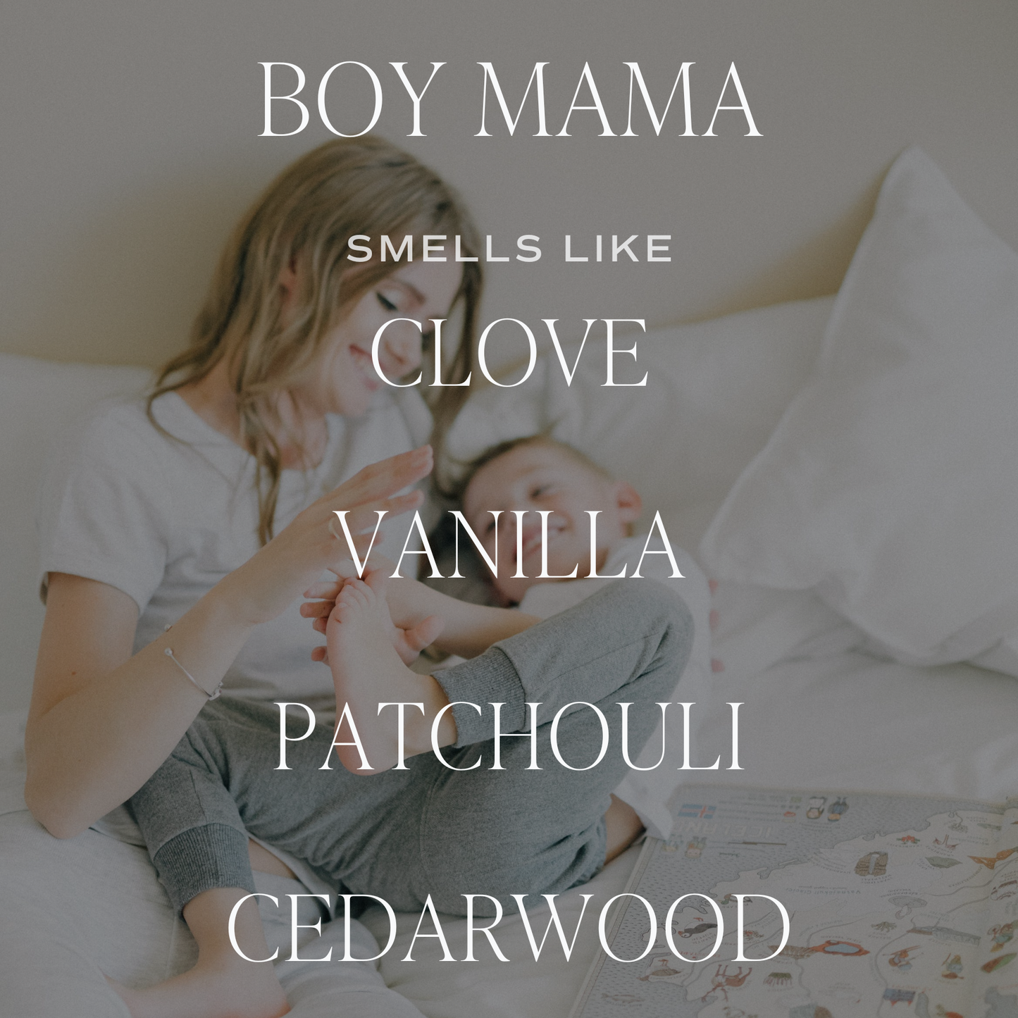 Boy Mama Candle