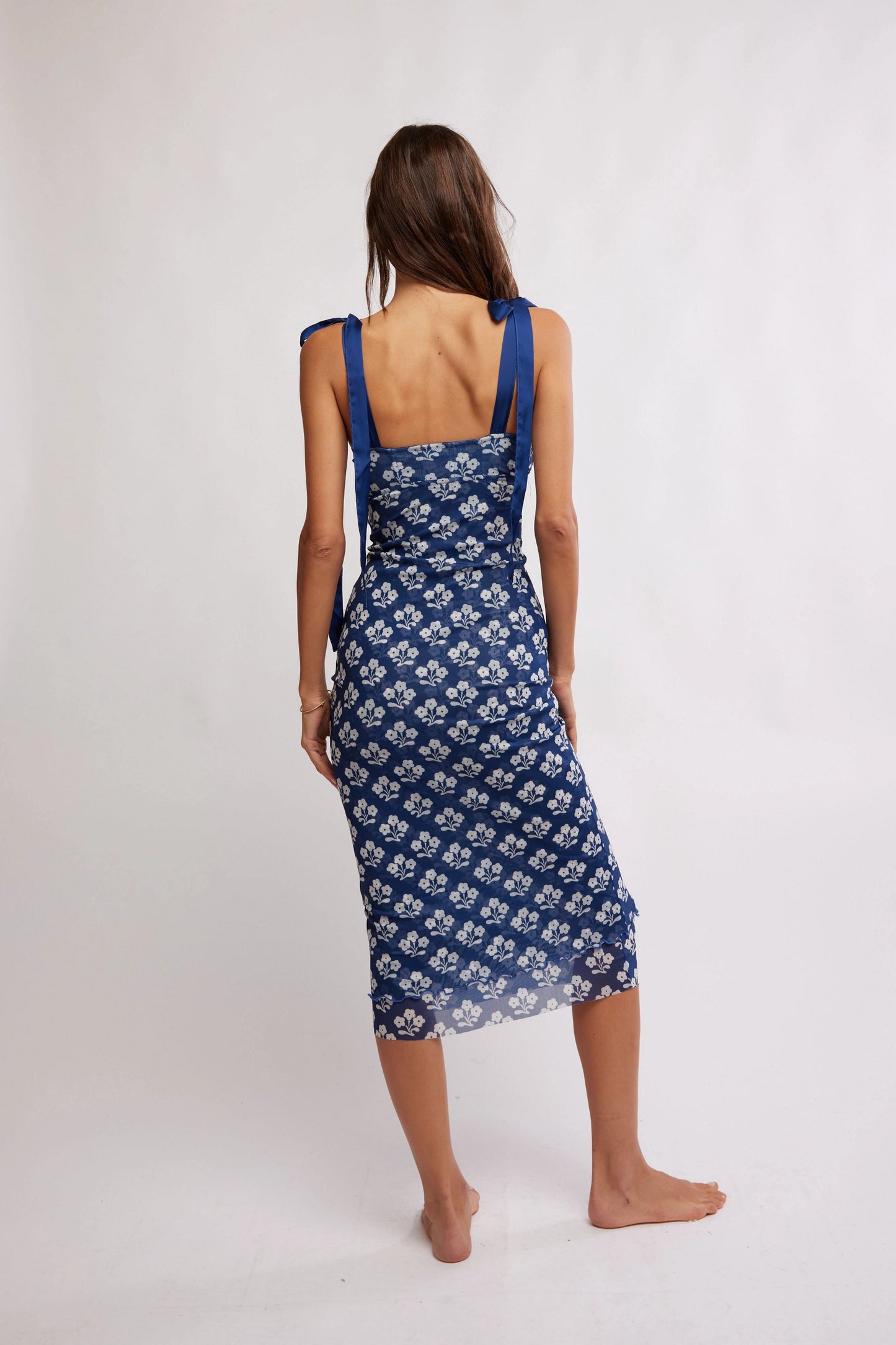 Free People Printed Got Glam Slip