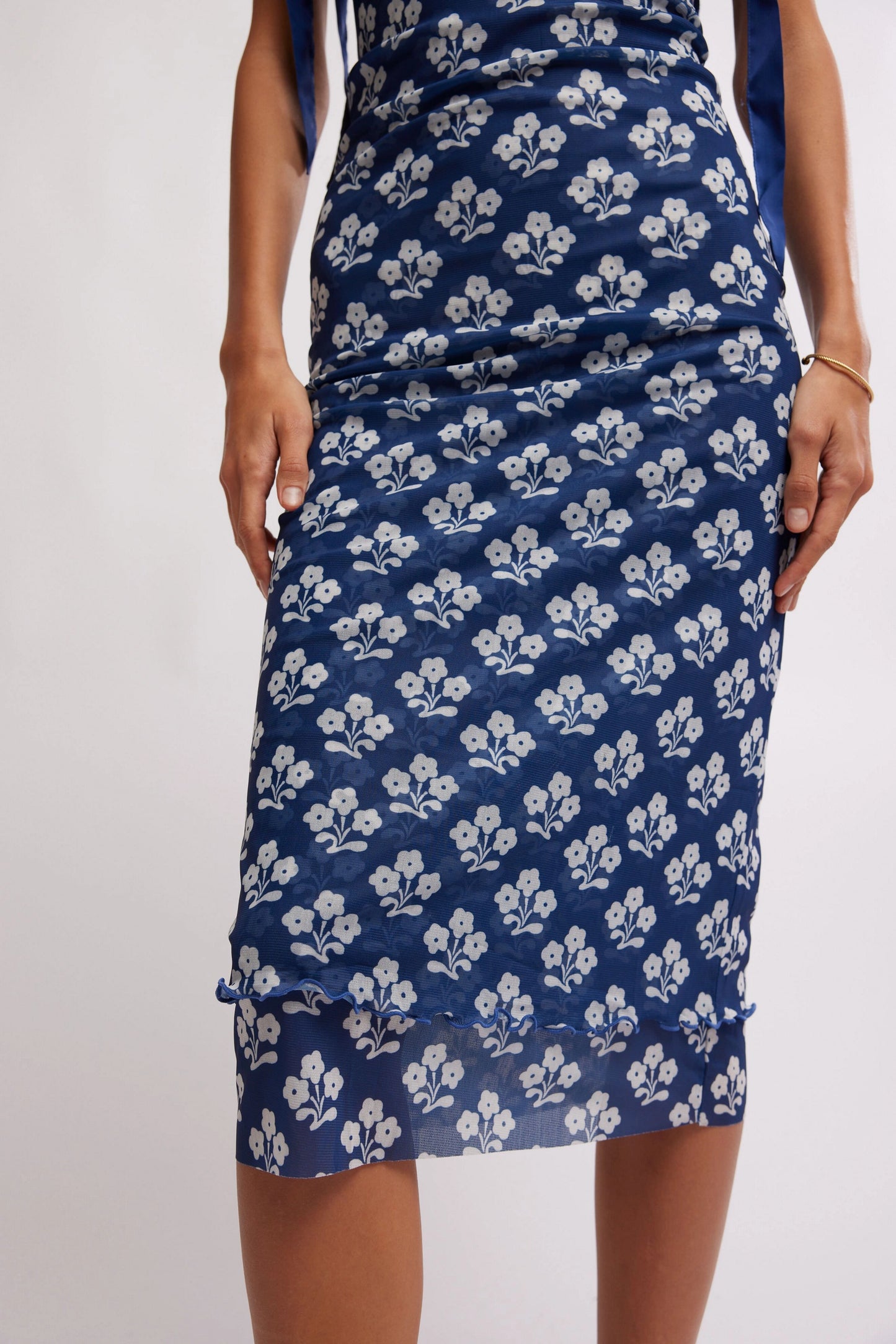 Free People Printed Got Glam Slip