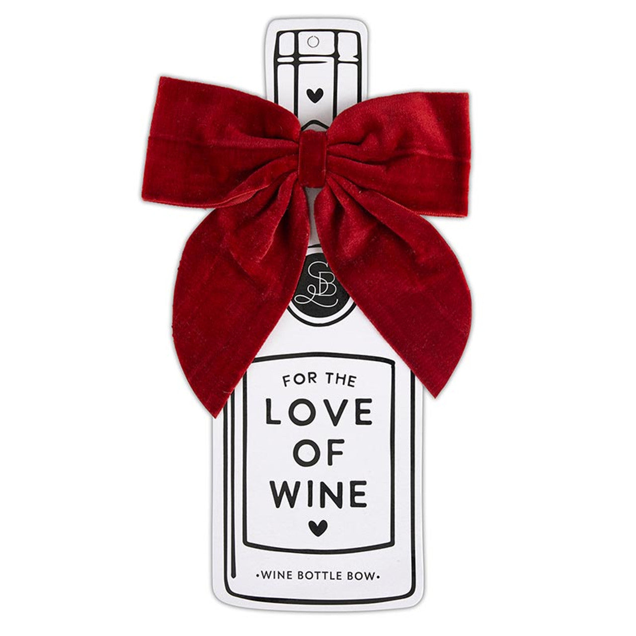 Red Wine Bottle Bow