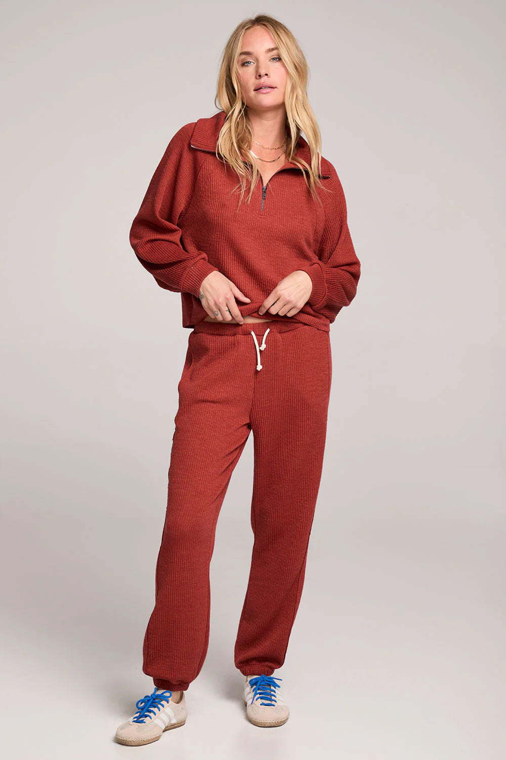 Saltwater Luxe Half Zip Raglan Pullover