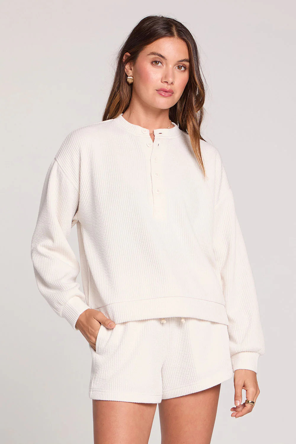 Saltwater Luxe Long Sleeve Pullover