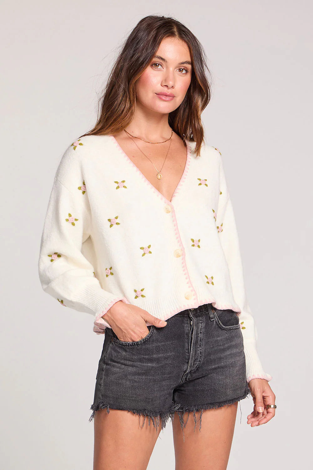 Saltwater Luxe Fiorra Cardigan Sweater