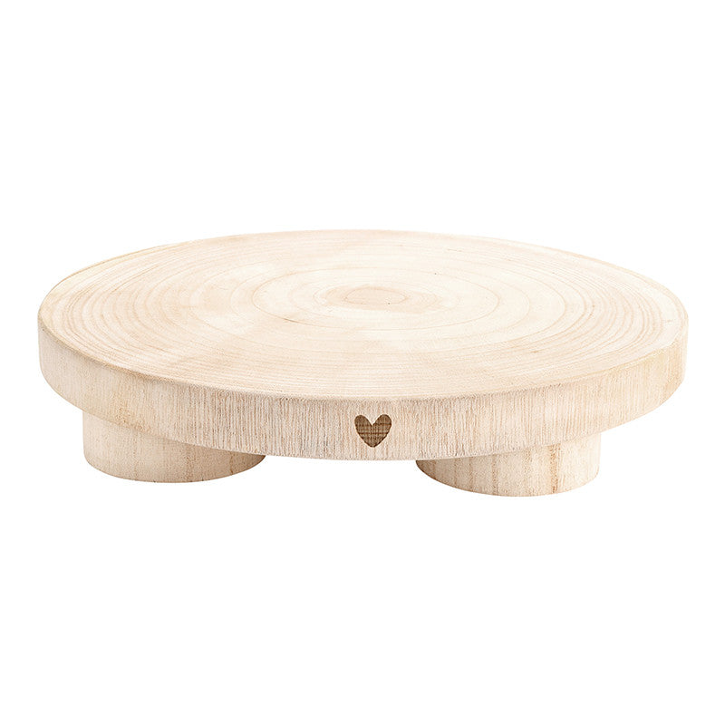 Heart Footed Tray