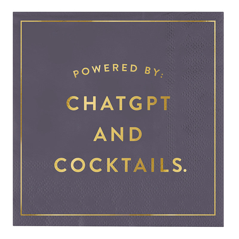 Chatgpt Cocktail Napkins