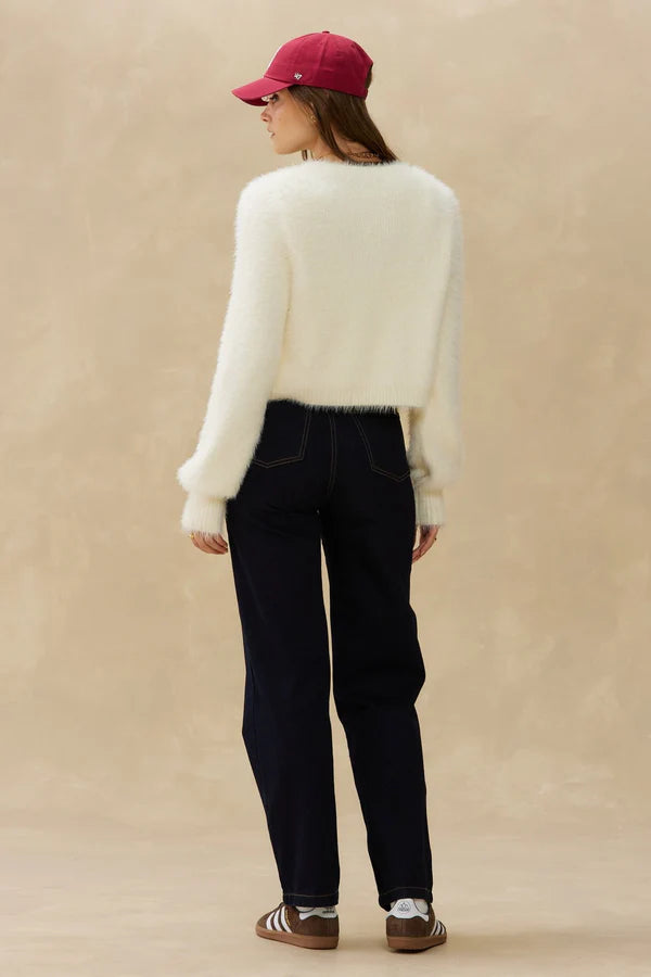 Kuwalla-Tee Fuzzy Cardigan