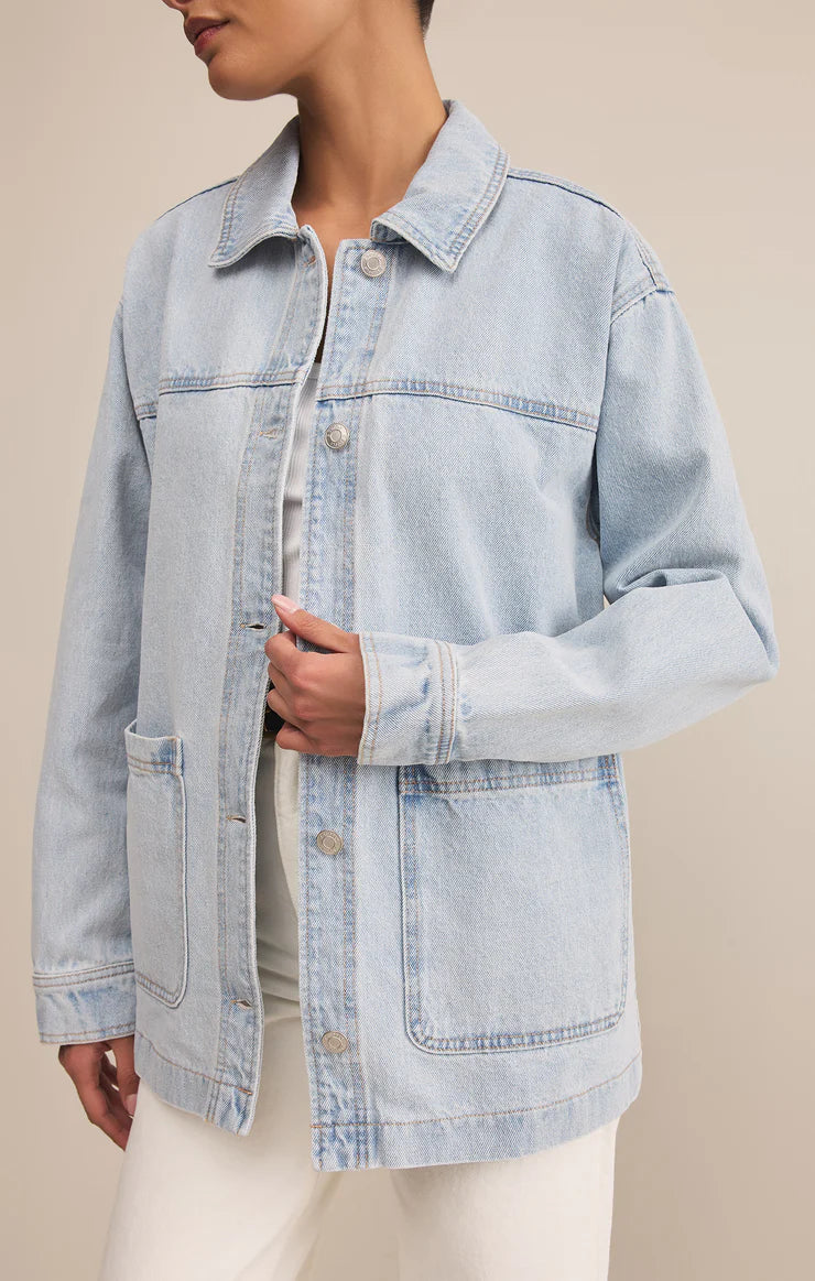 Z Supply On The Road Denim Jacket
