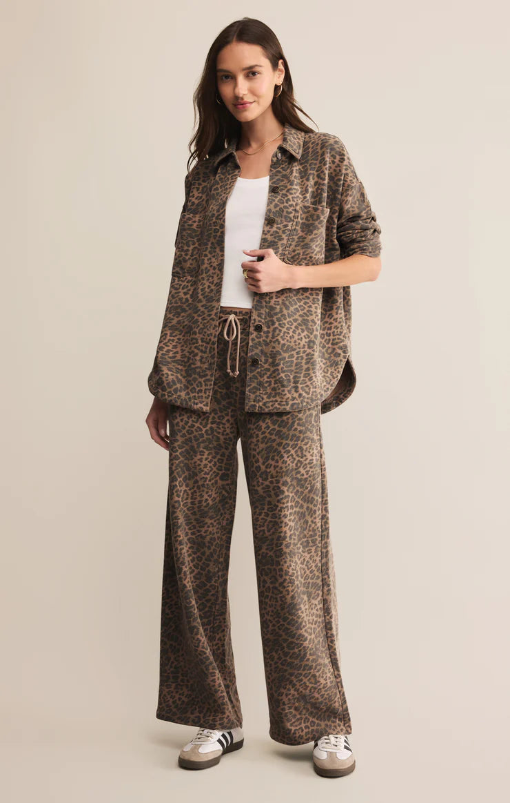 Z Supply All Day Leopard Jacket