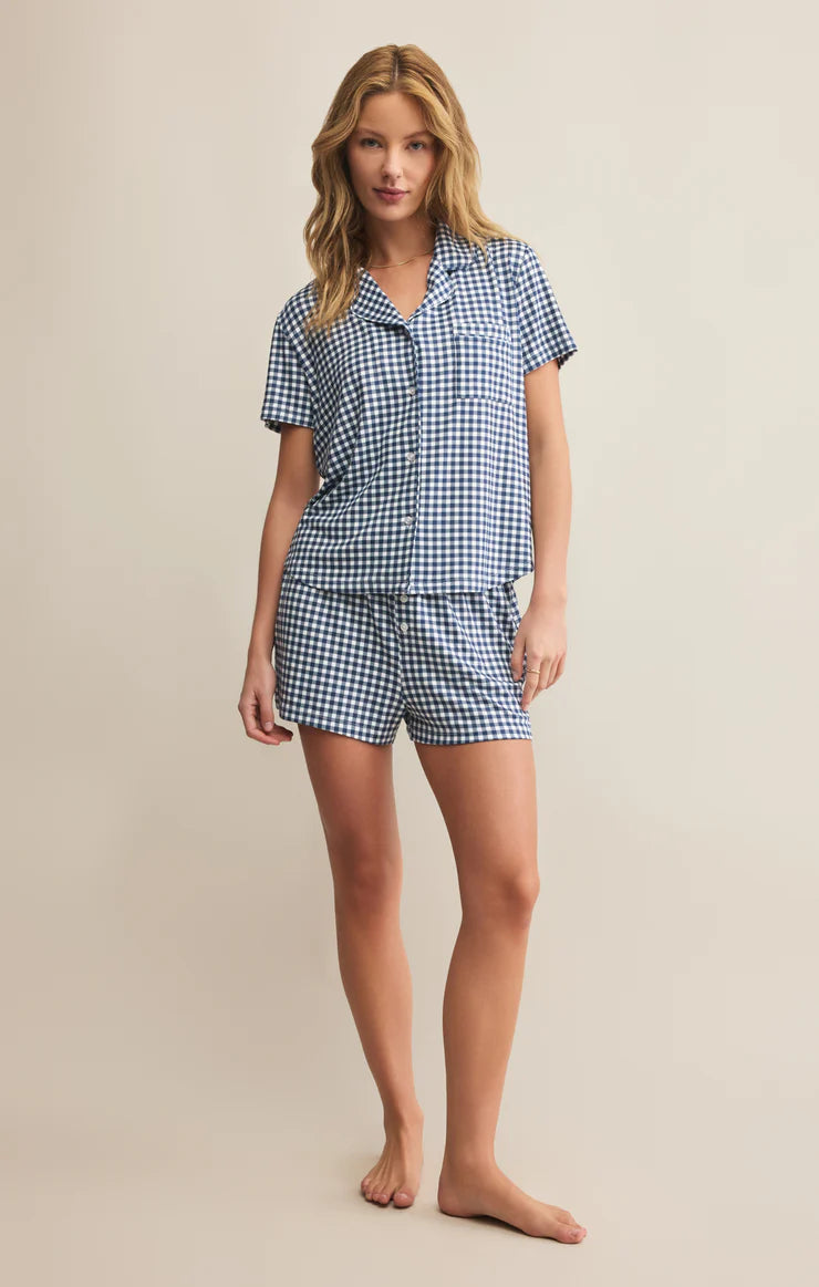 Z Supply Maddie Gingham Short