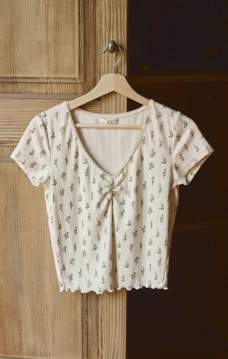 Z Supply Montana Floral Top