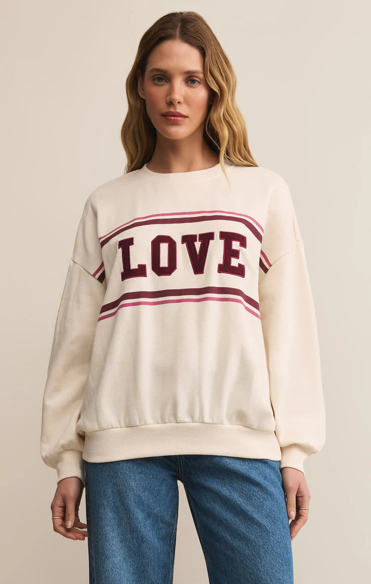 Z Supply Oversized Love Sweatshirt