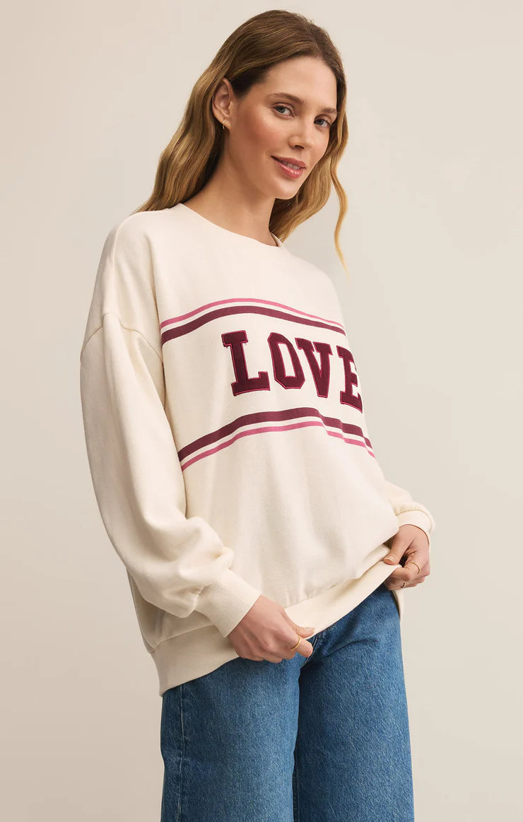 Z Supply Oversized Love Sweatshirt