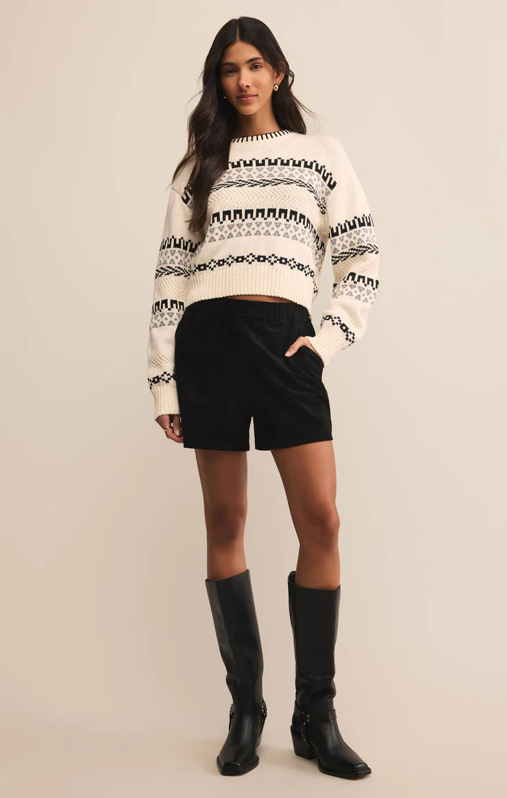 Z Supply Tia Suede Shorts
