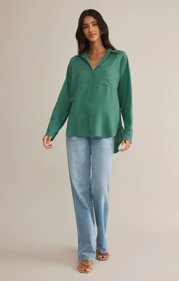 Z Supply The Perfect Linen Top