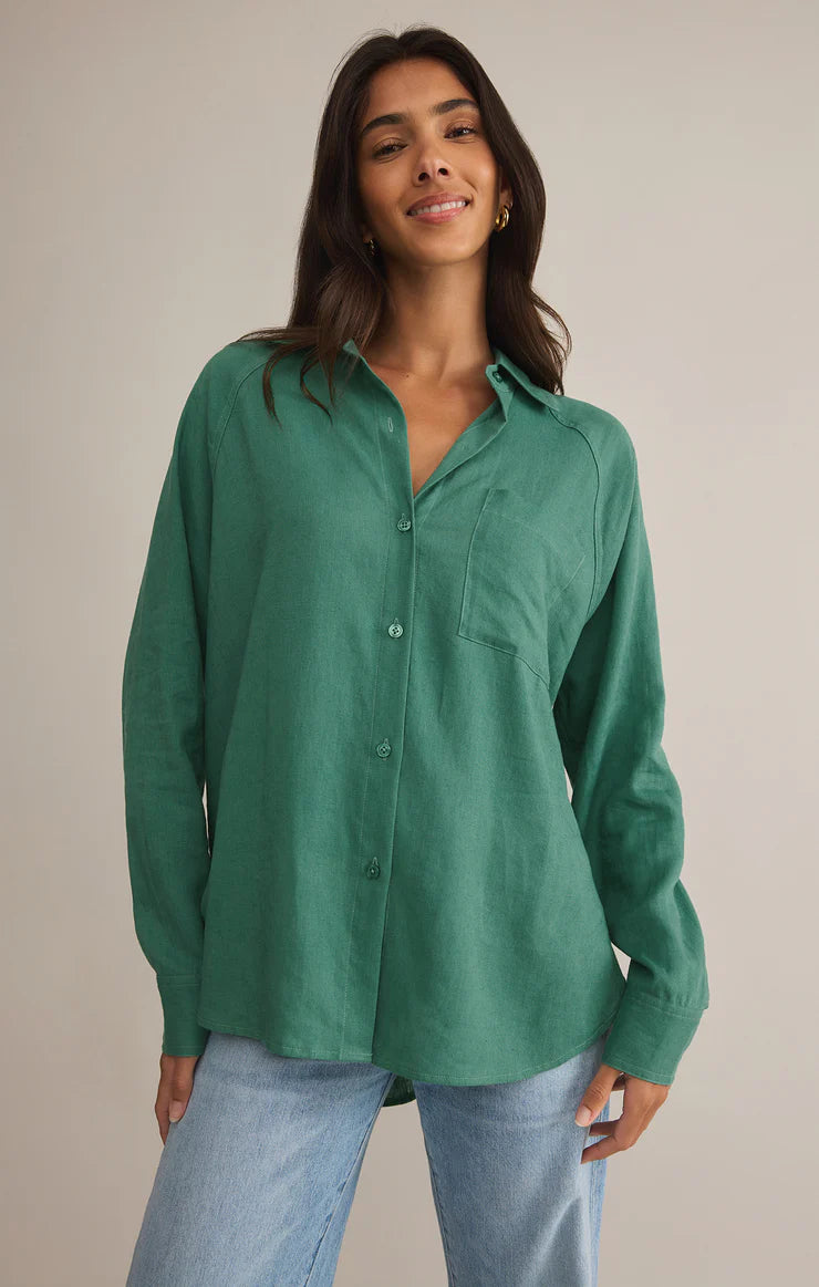 Z Supply The Perfect Linen Top