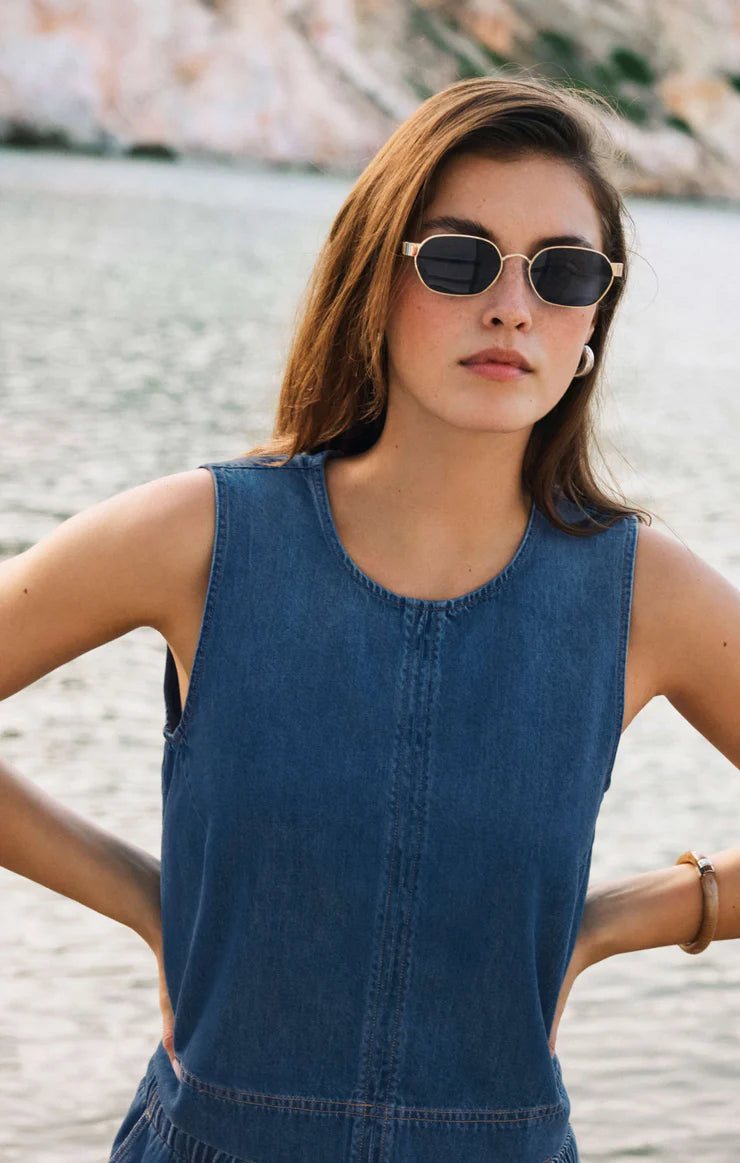 Z Supply Sun Seeker Denim Tank